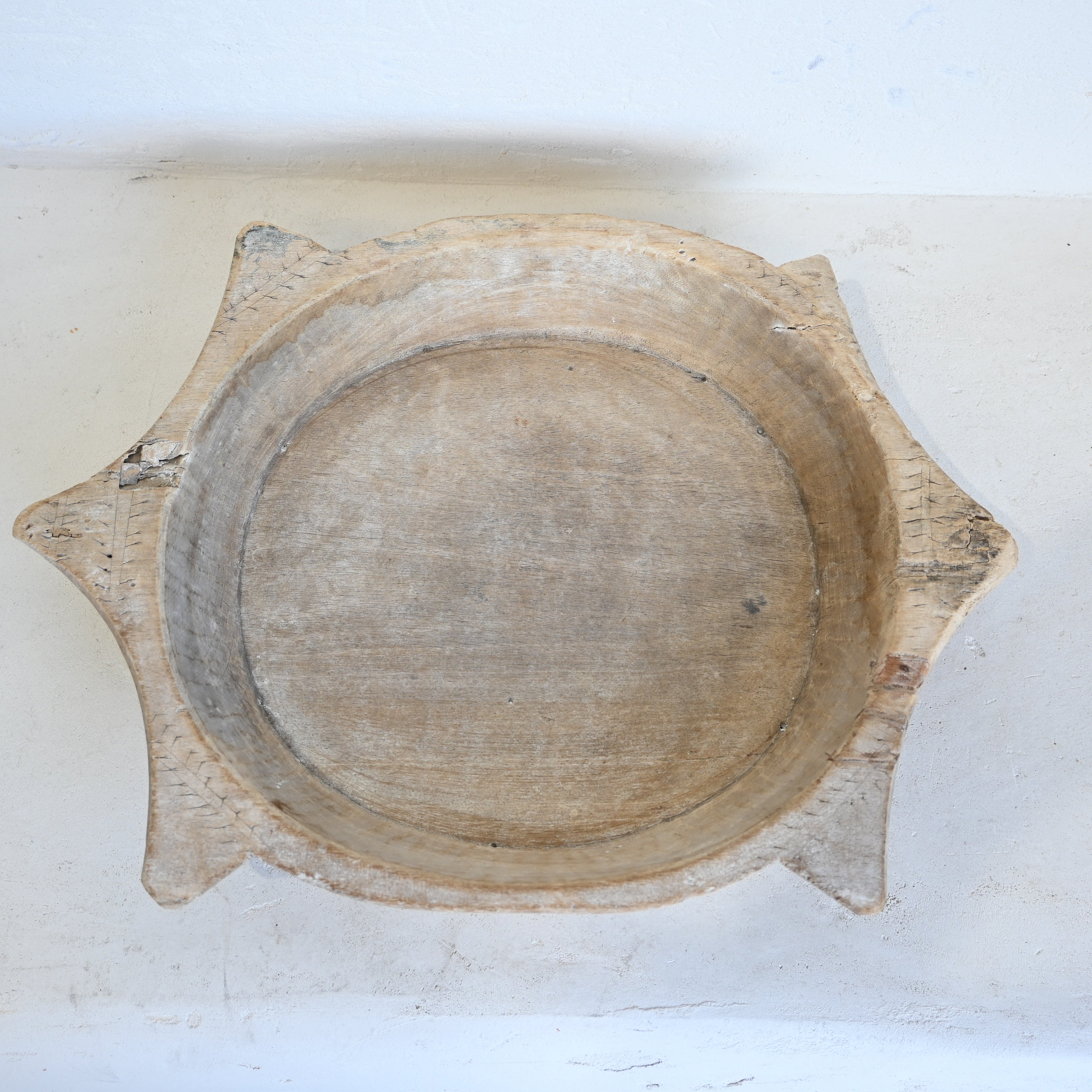 Vintage Indian Scalloped bowl