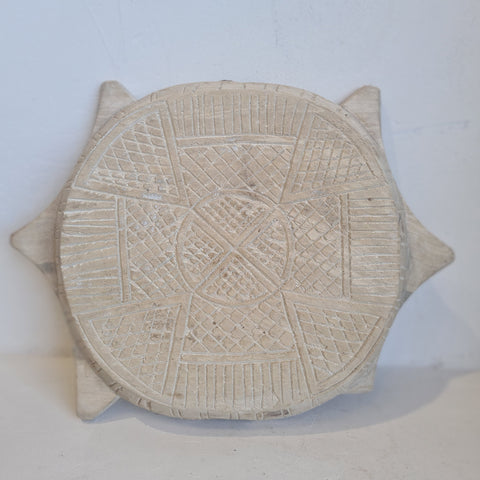 Vintage Carved Chapati Board 1