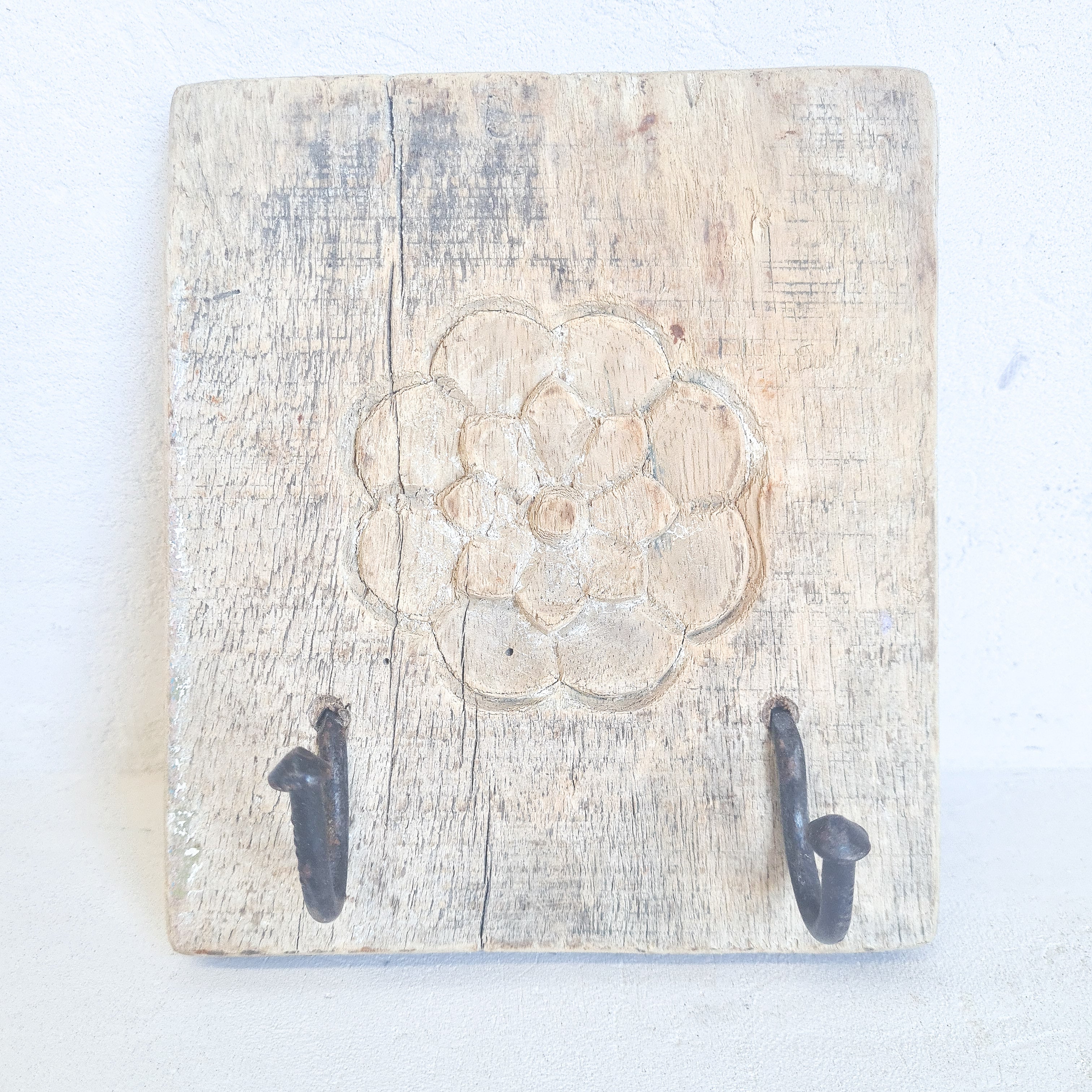 Vintage Indian flower hook -1