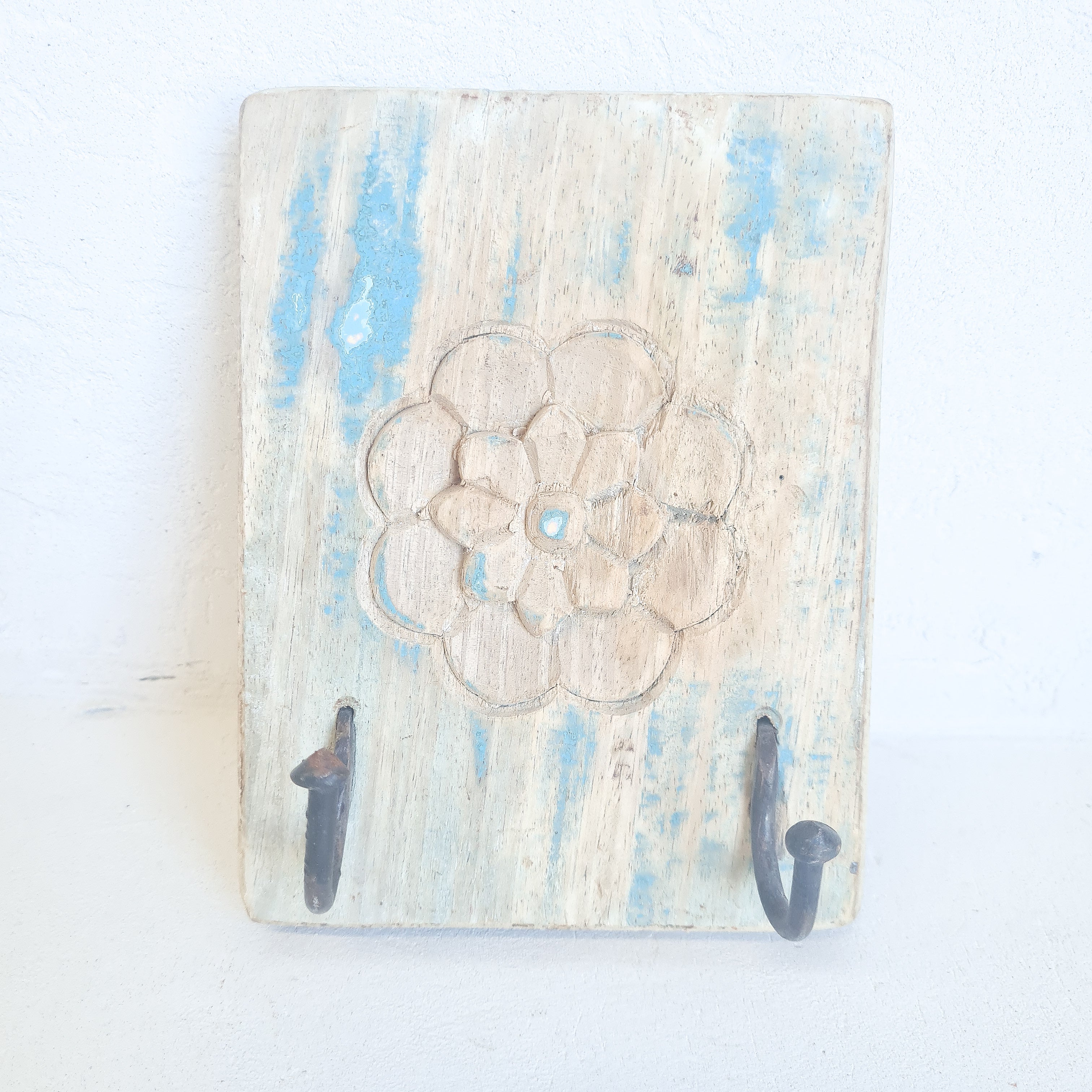 Vintage Indian flower hook -4