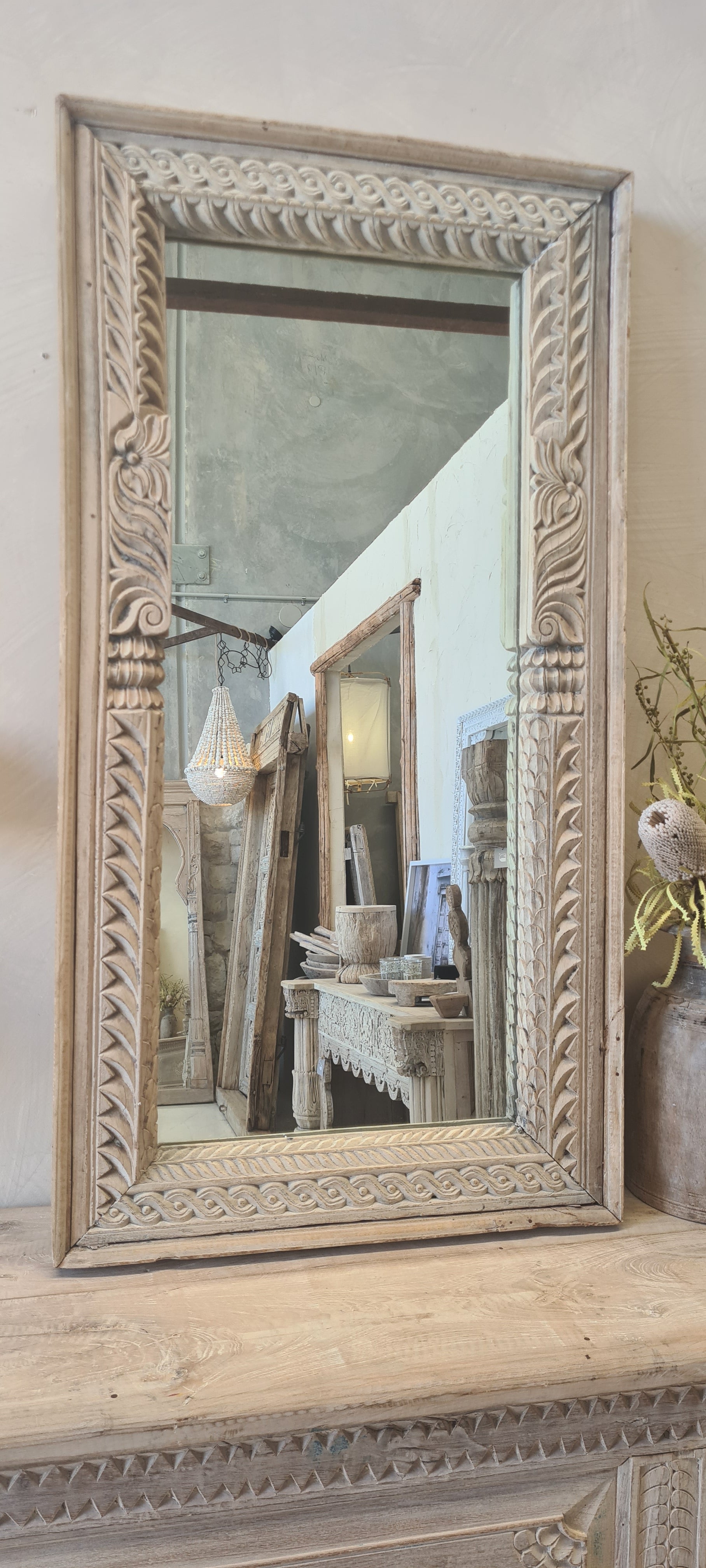 Vintage Indian mirror 268772