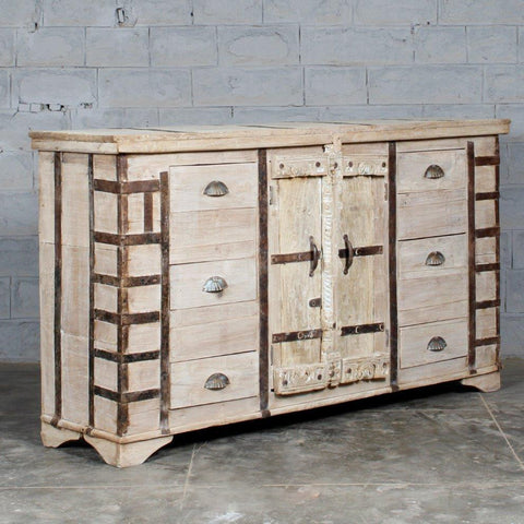 Presale Reclaimed Timber Low Sideboard 268343