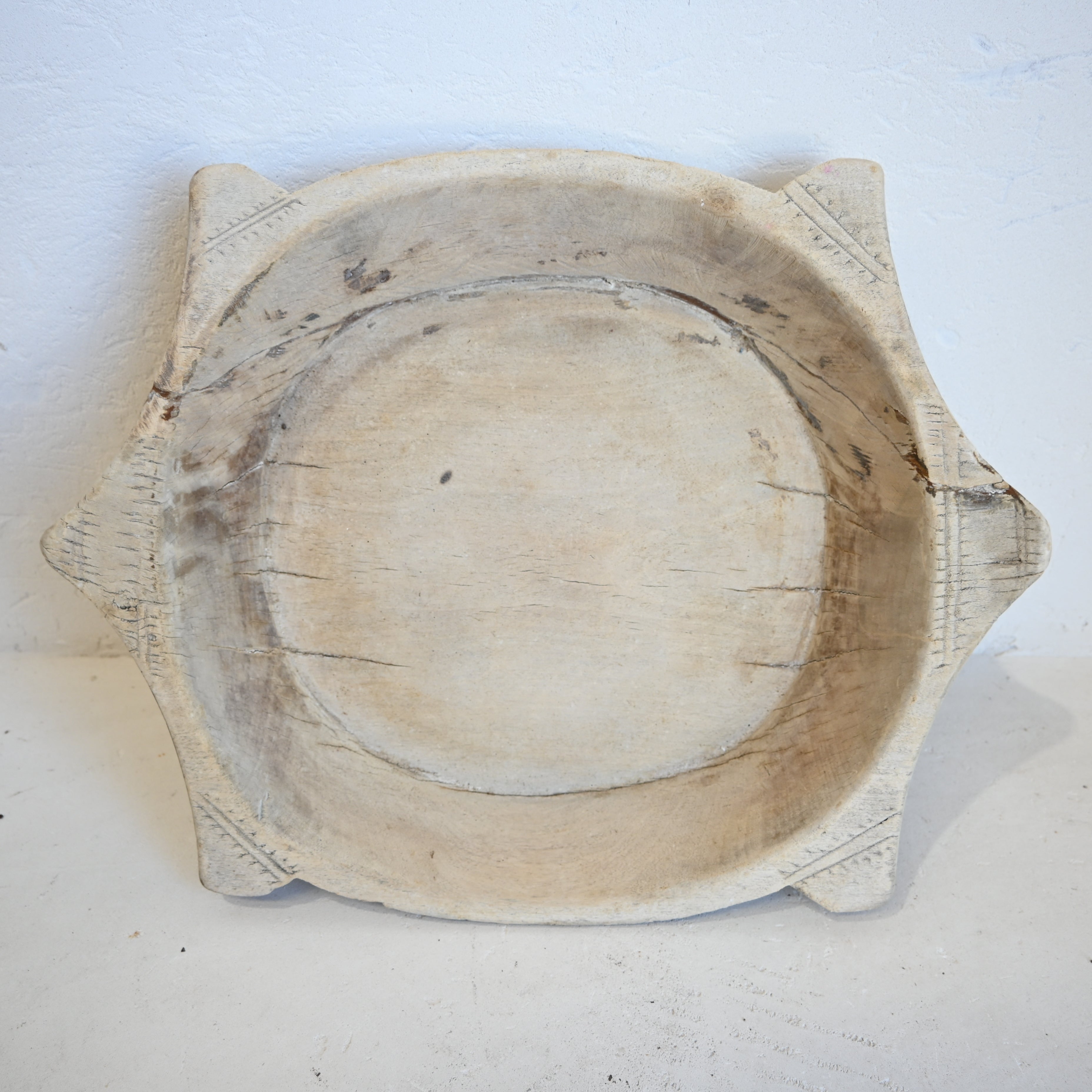 Vintage Indian Scalloped bowl