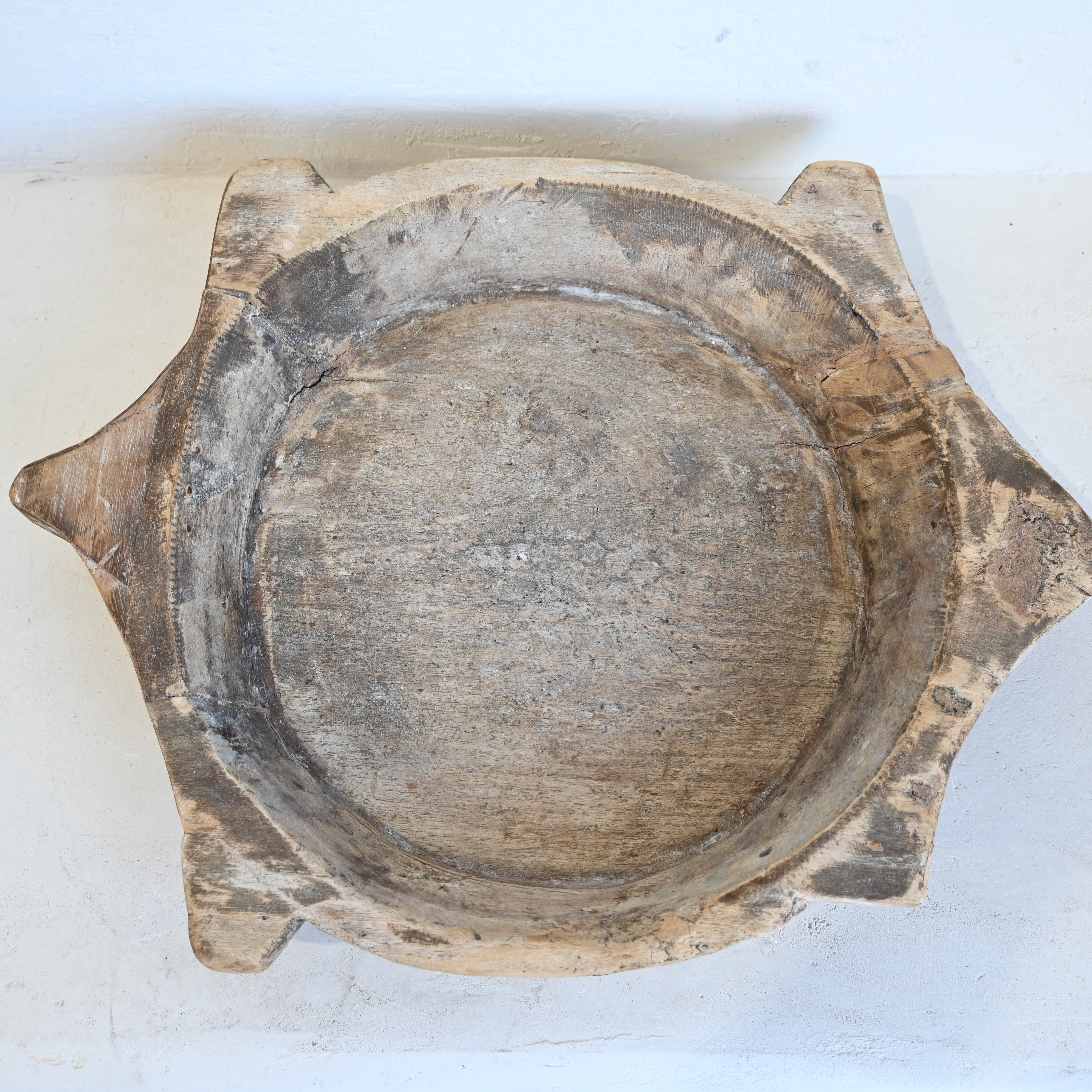 Vintage Indian Scalloped bowl