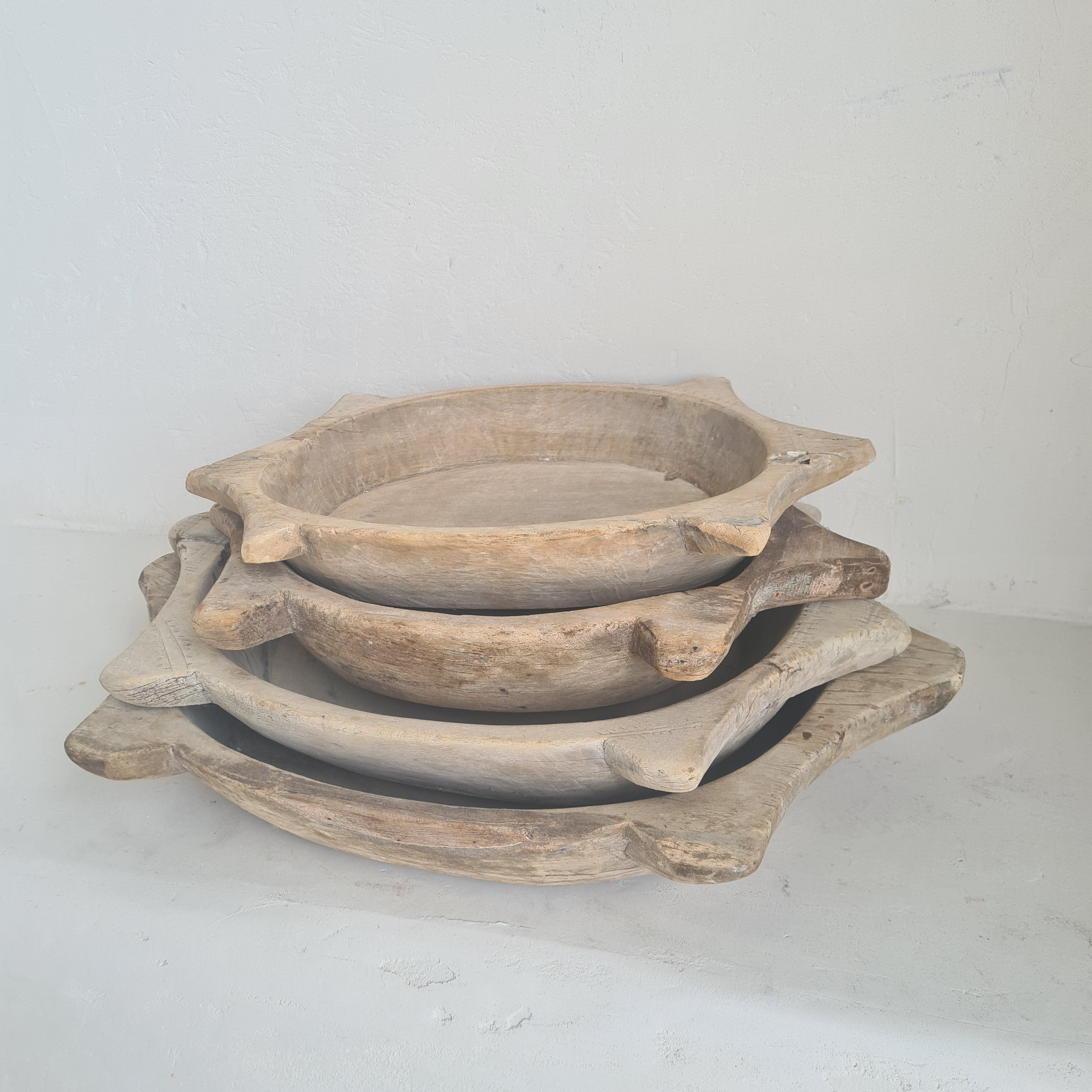 Vintage Indian Scalloped bowl