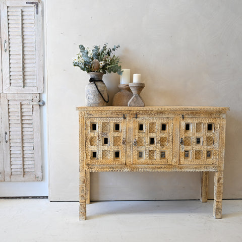 Presale Reclaimed Timber box Console 300555