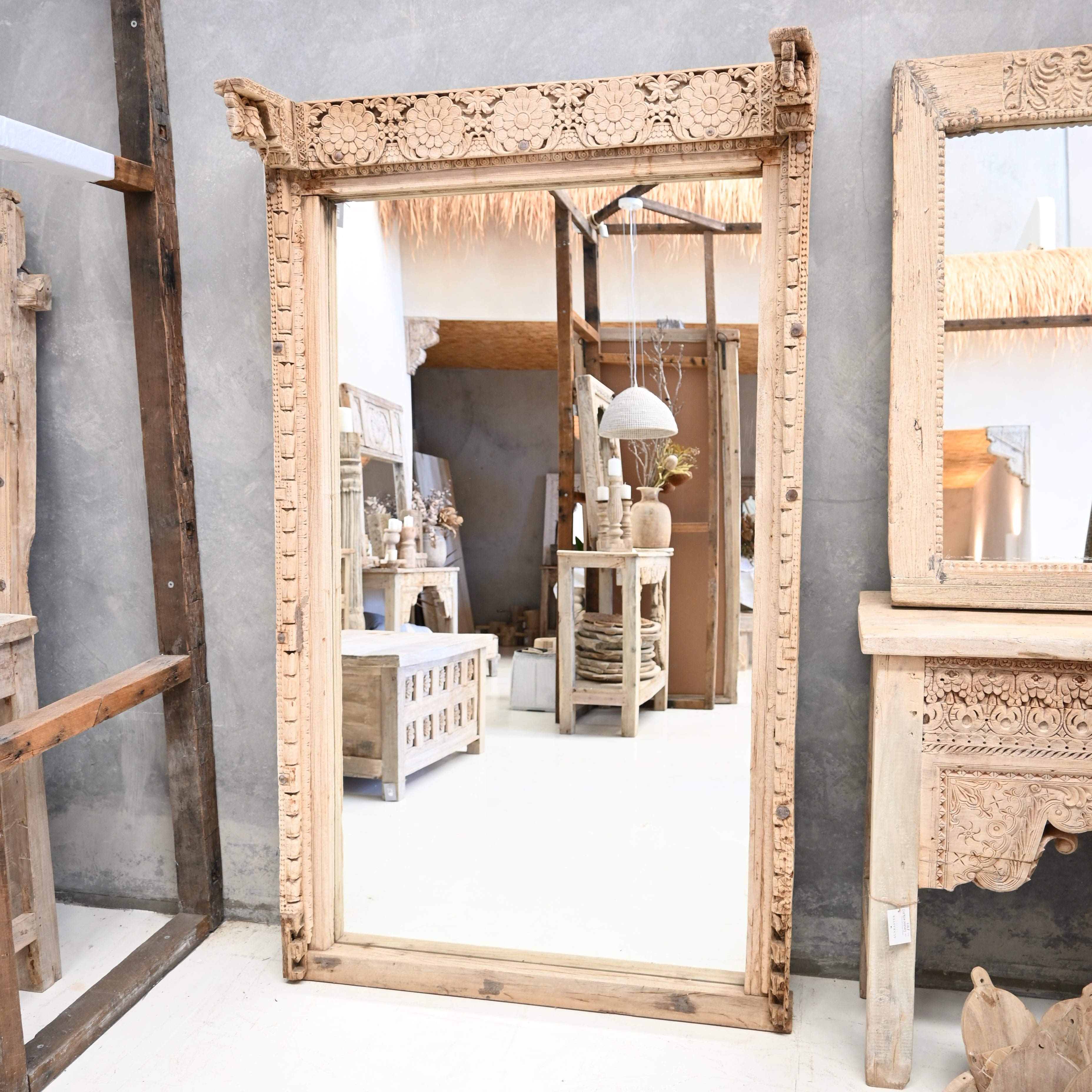 Vintage Indian mirror 236414