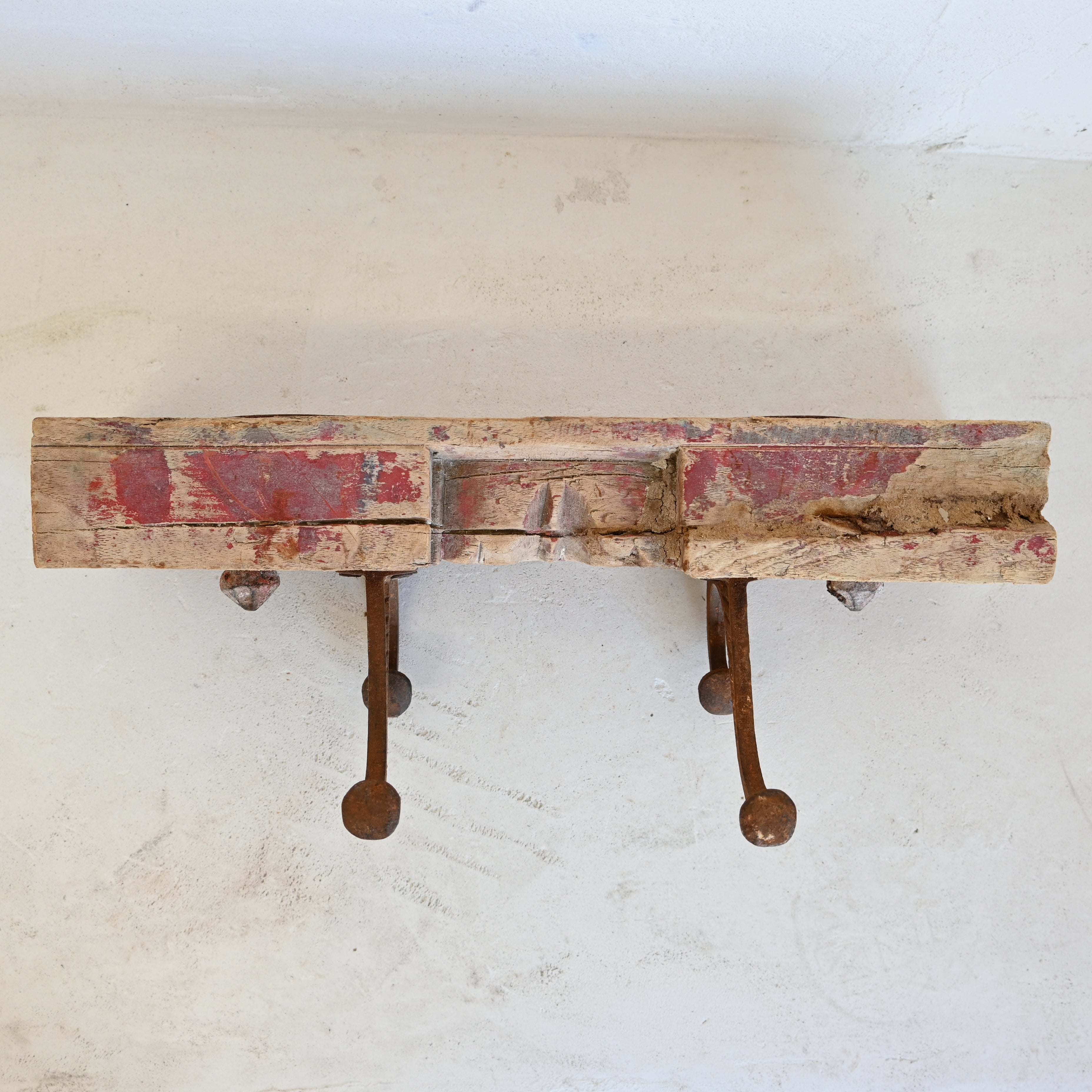 Indian Antique double wall hook -1