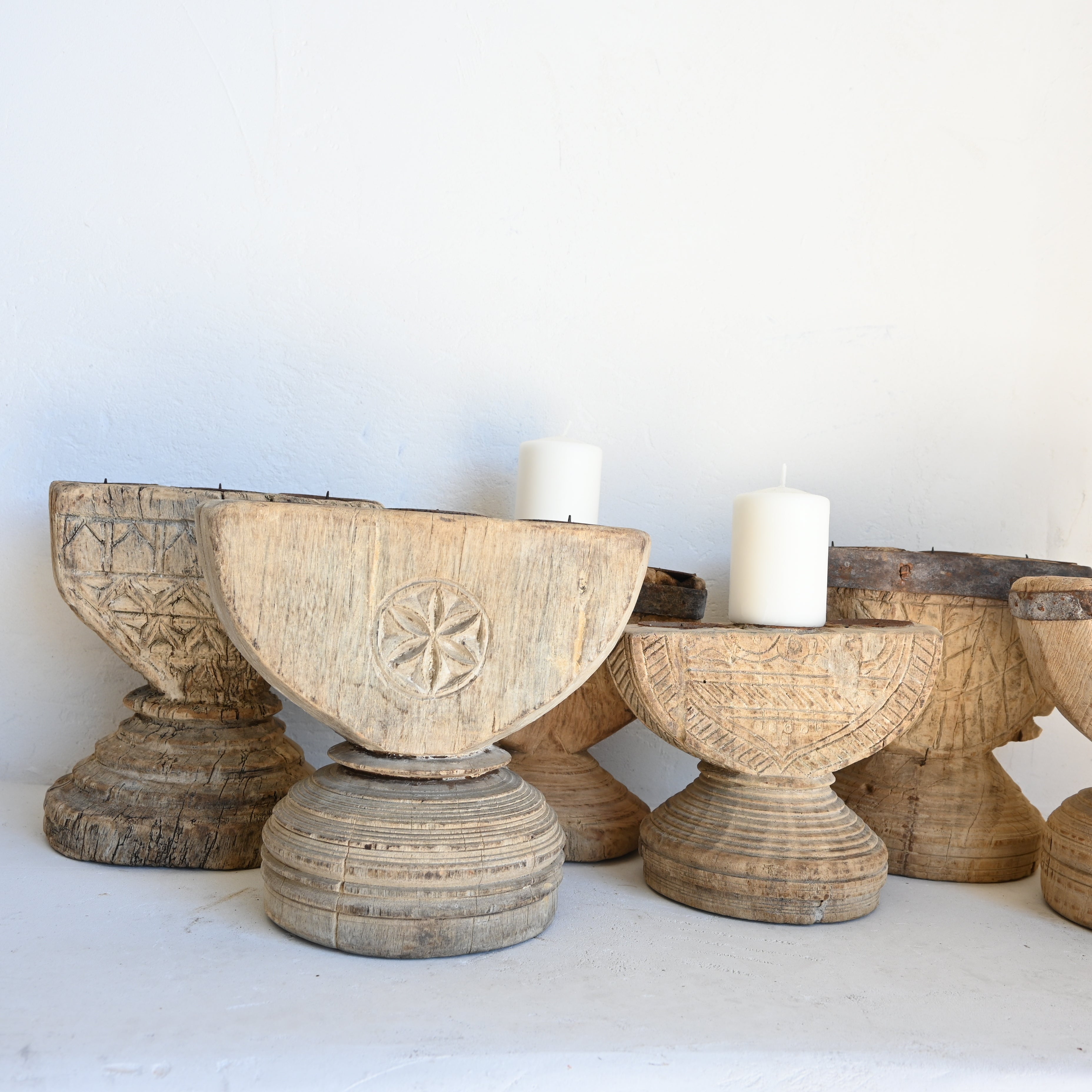 Indian Vintage candle holder 277659