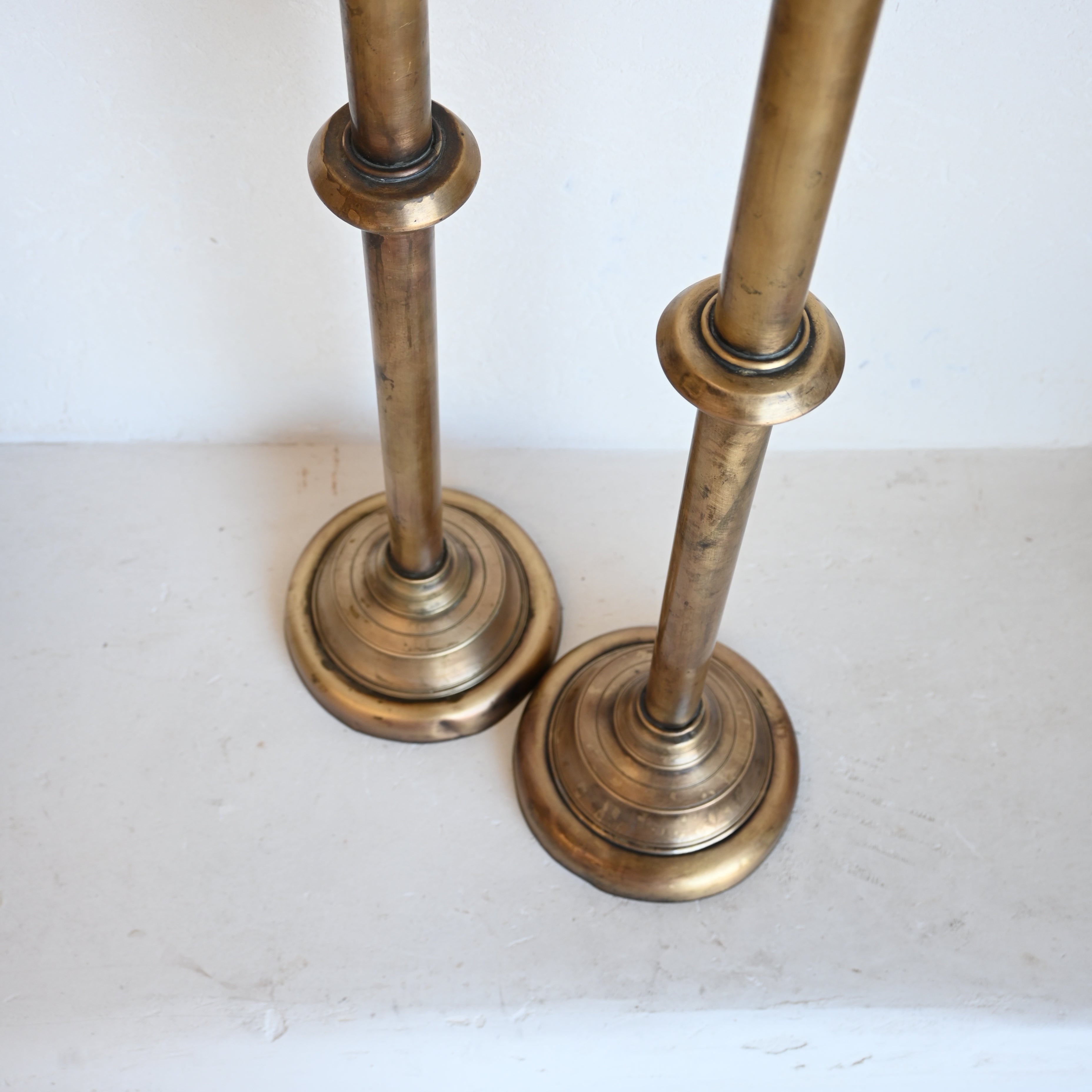 Antique Brass Candle Stand 286864