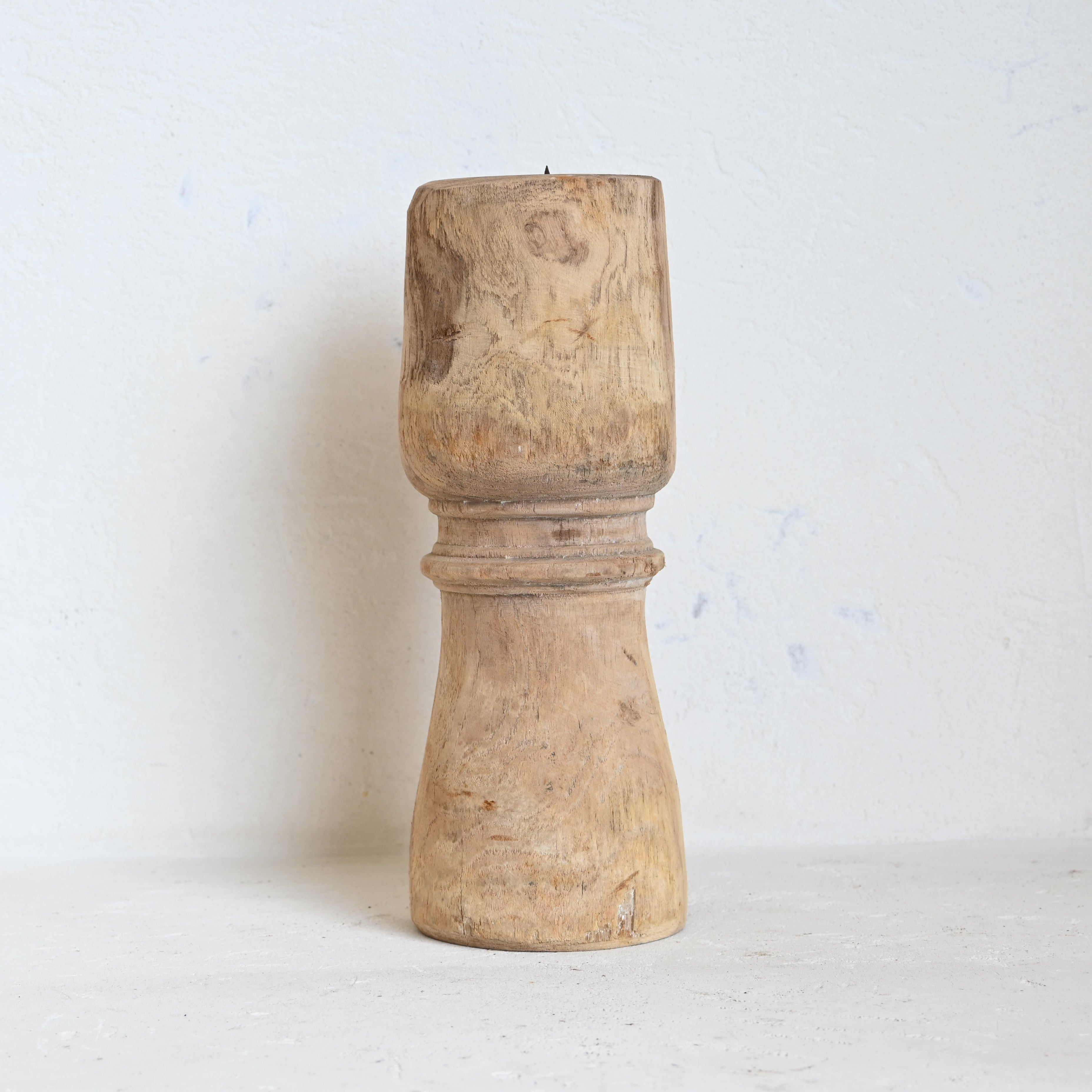 Indian Carved Candle stand 310958