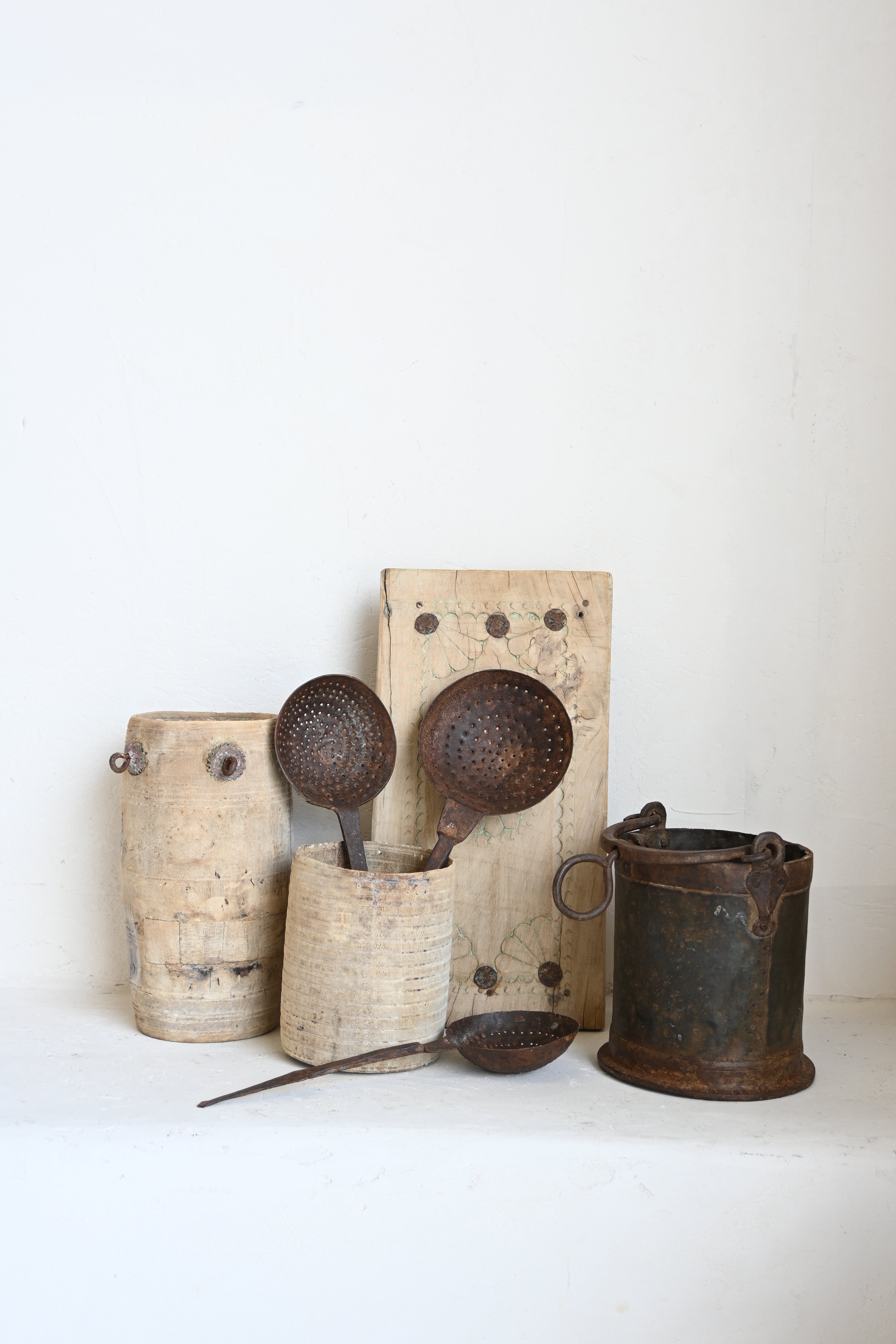 Vintage Indian Iron spoon 306157