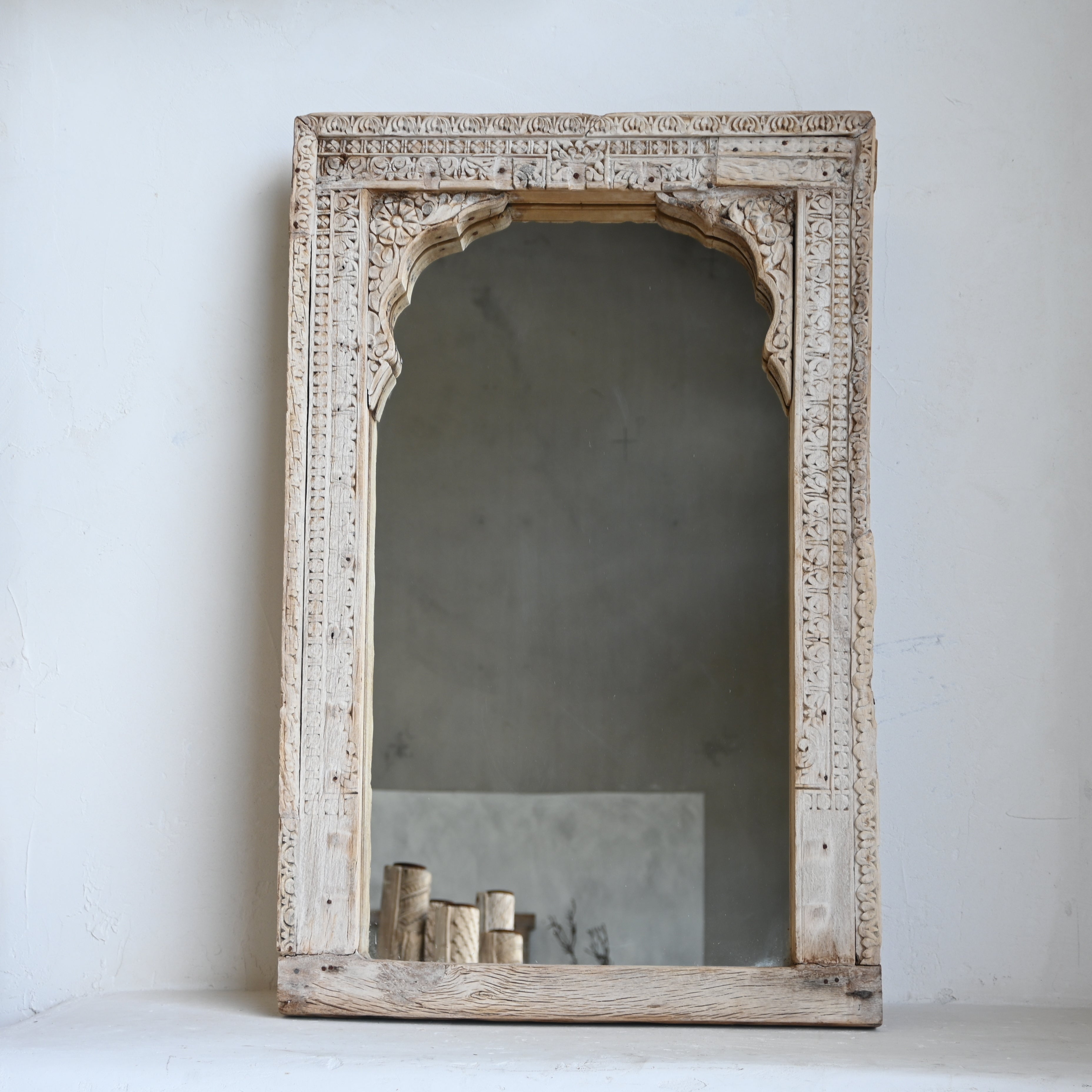 Vintage Indian Mirror 301114- A