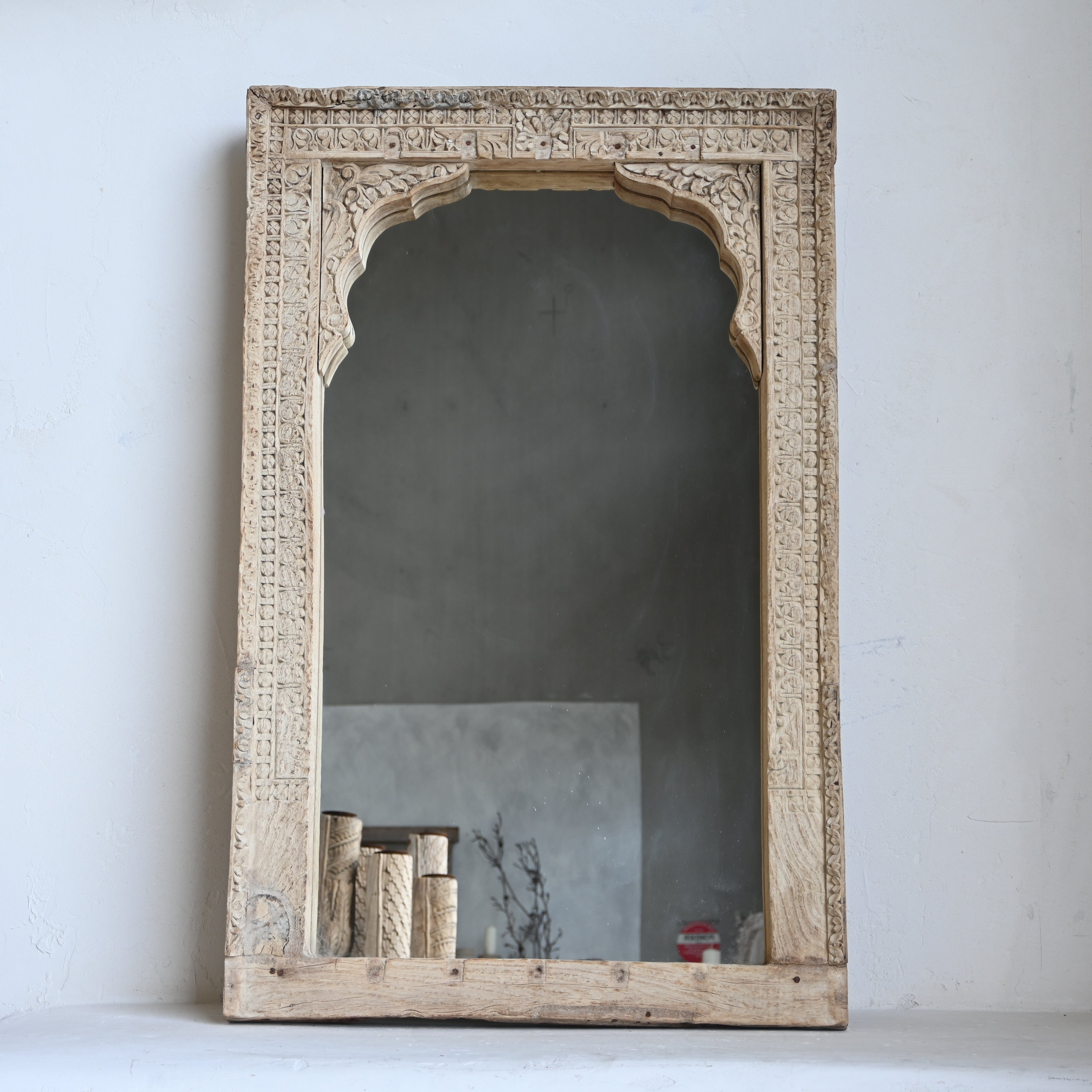 Vintage Indian Mirror 301114- B