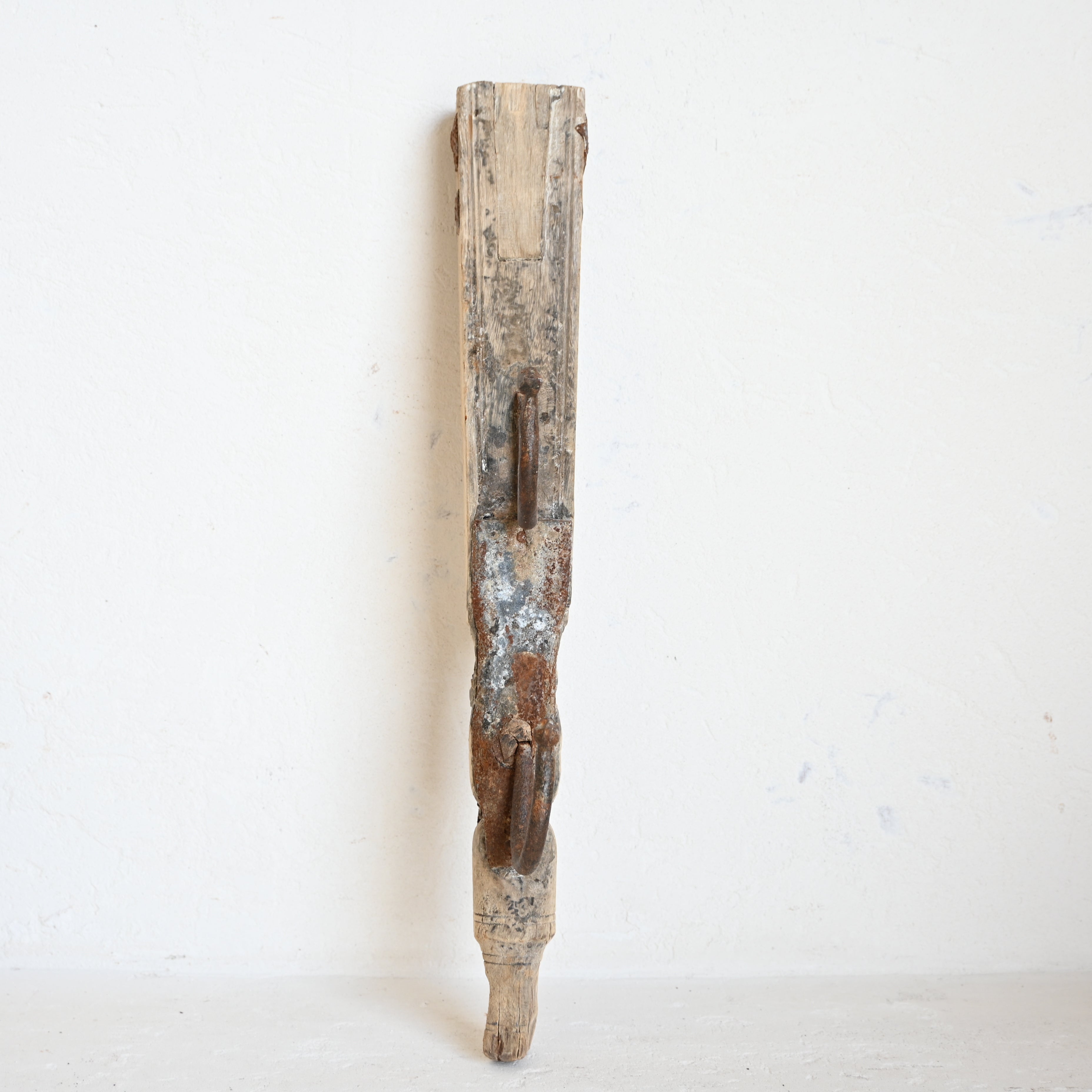 Carved Indian Timber Hook 308042