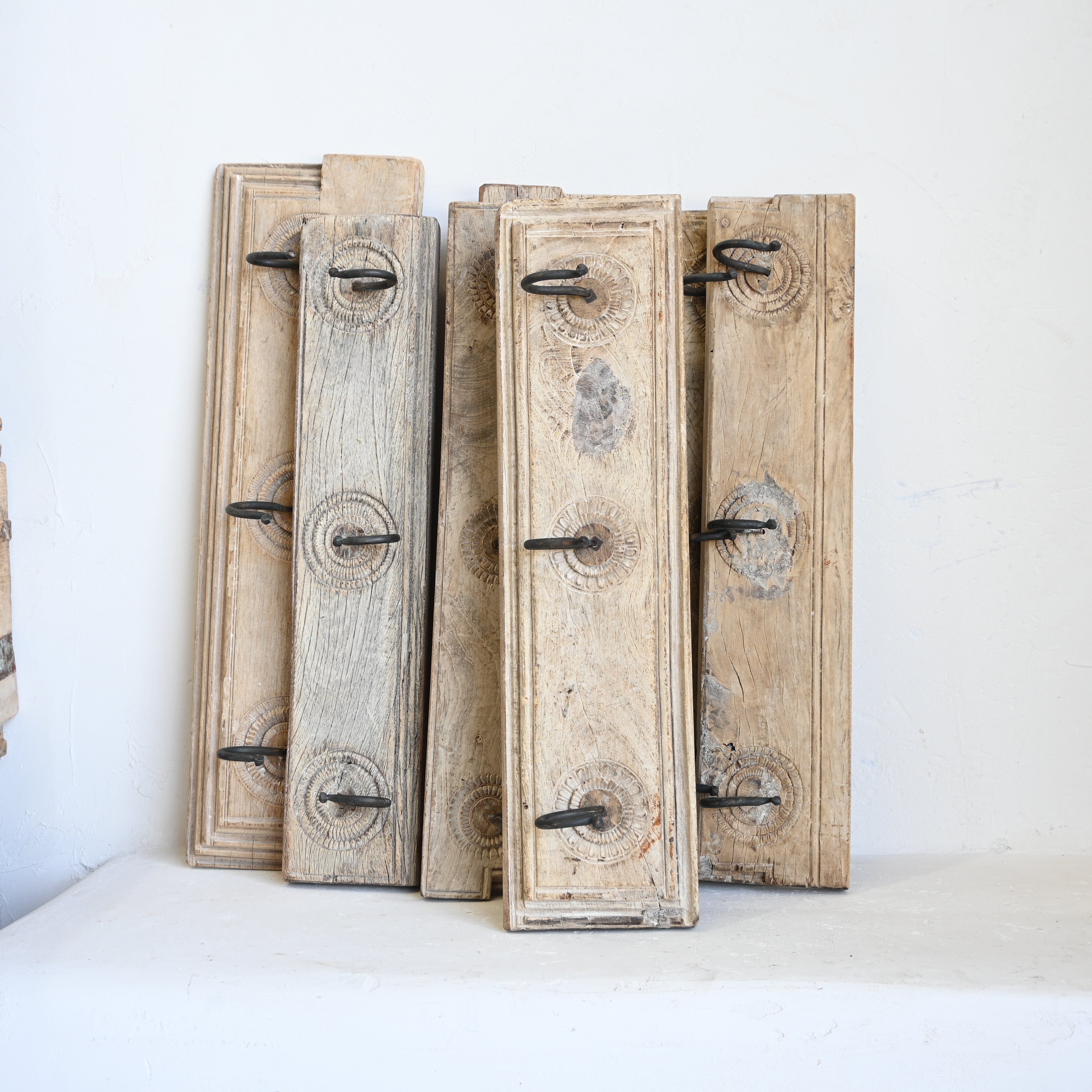 Carved Indian Timber Hook 308047