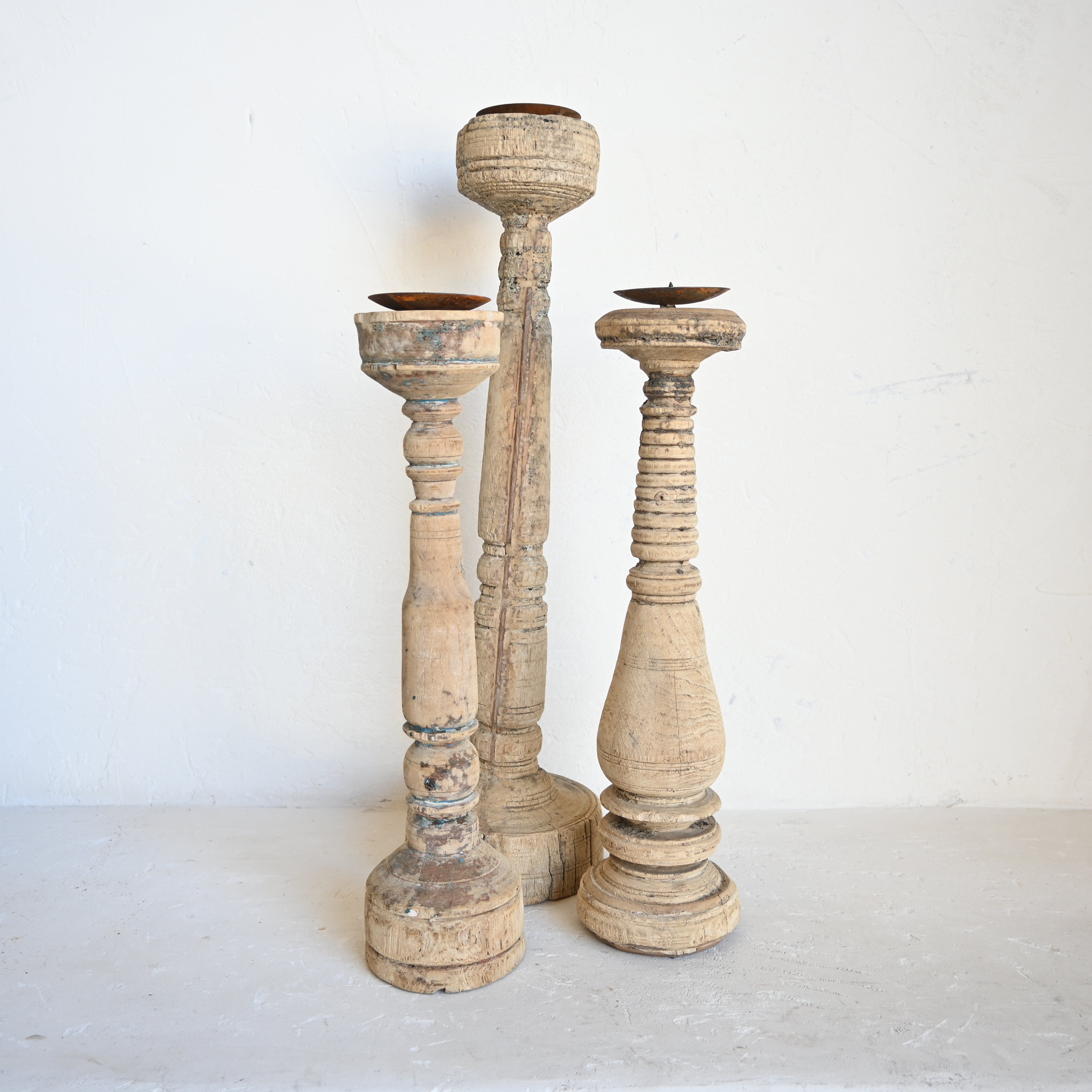 Indian Vintage candle holder 326710 C