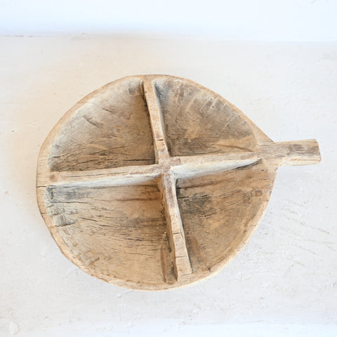 Indian Tray/bowl with handle 272504B