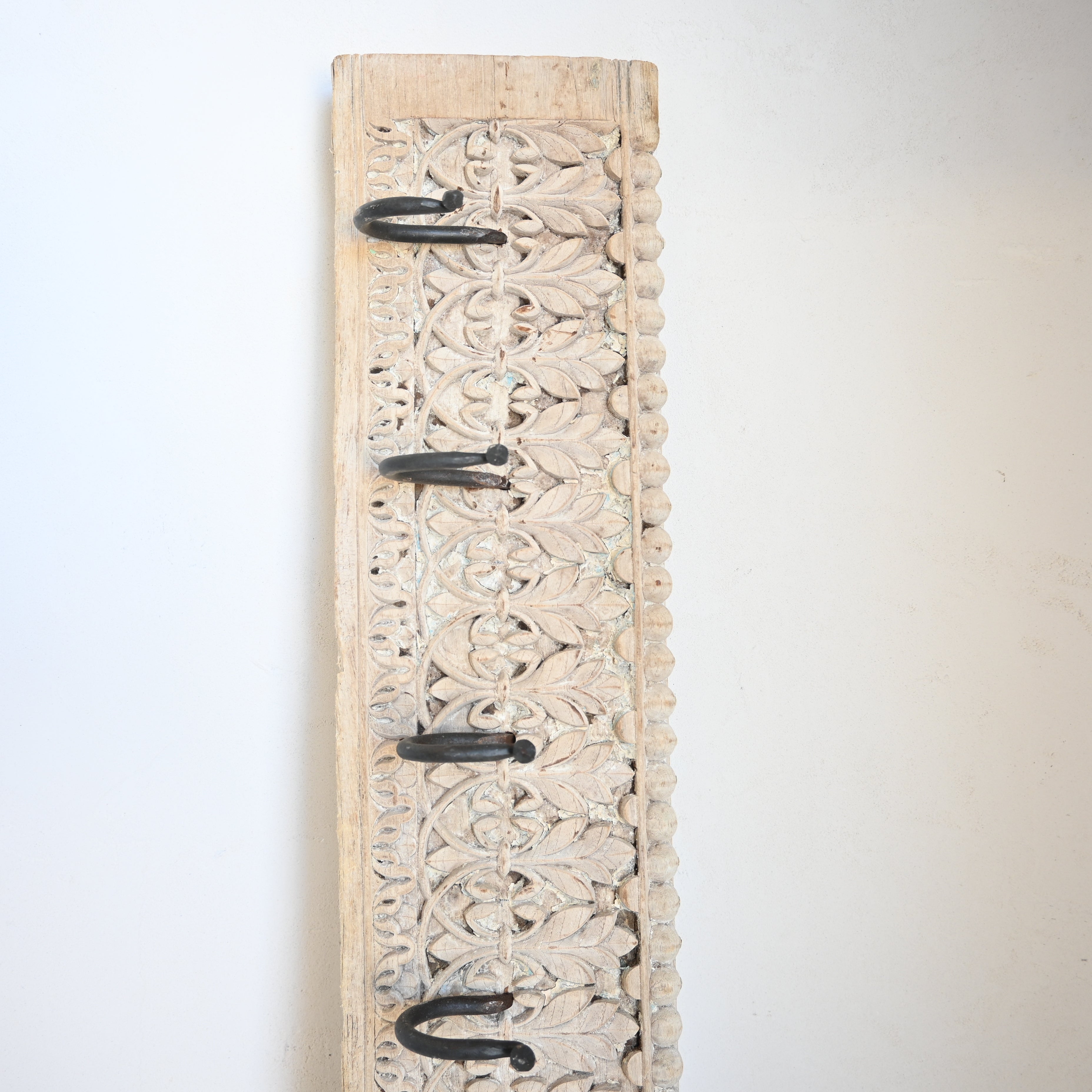 Carved Indian Timber Hook 328173