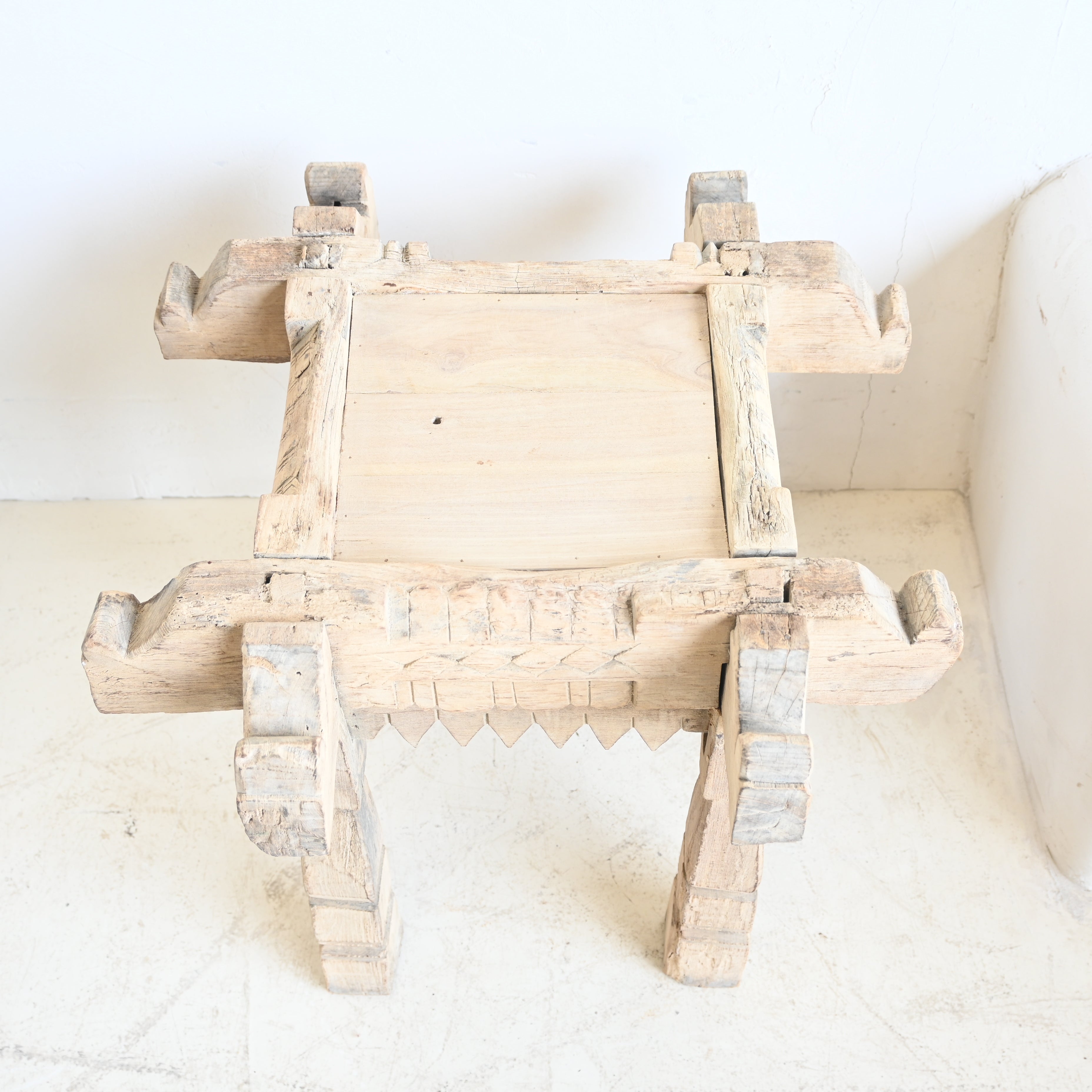 Timber square  stool/ Side Table 328972 A