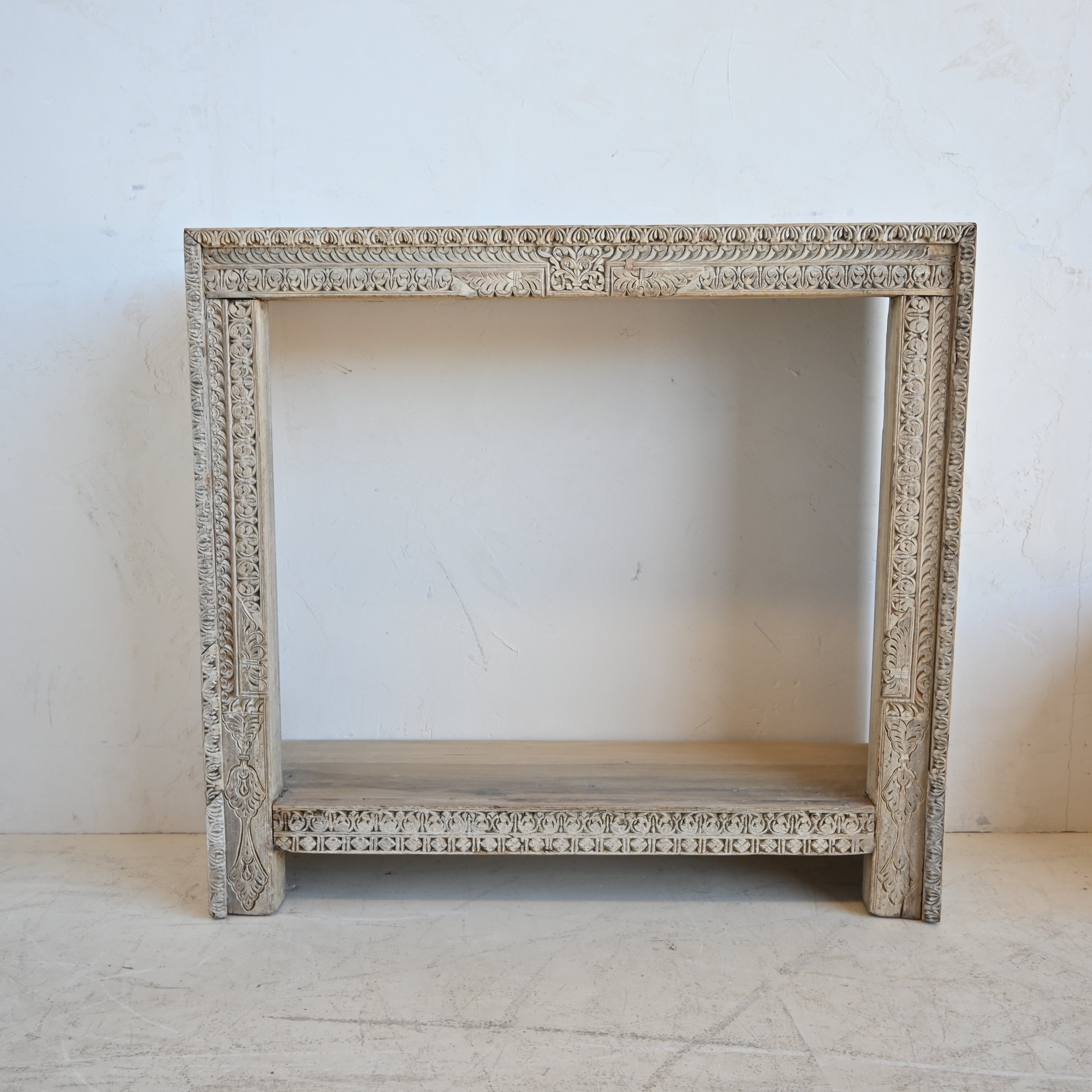 Vintage Indian Carved Console 321932