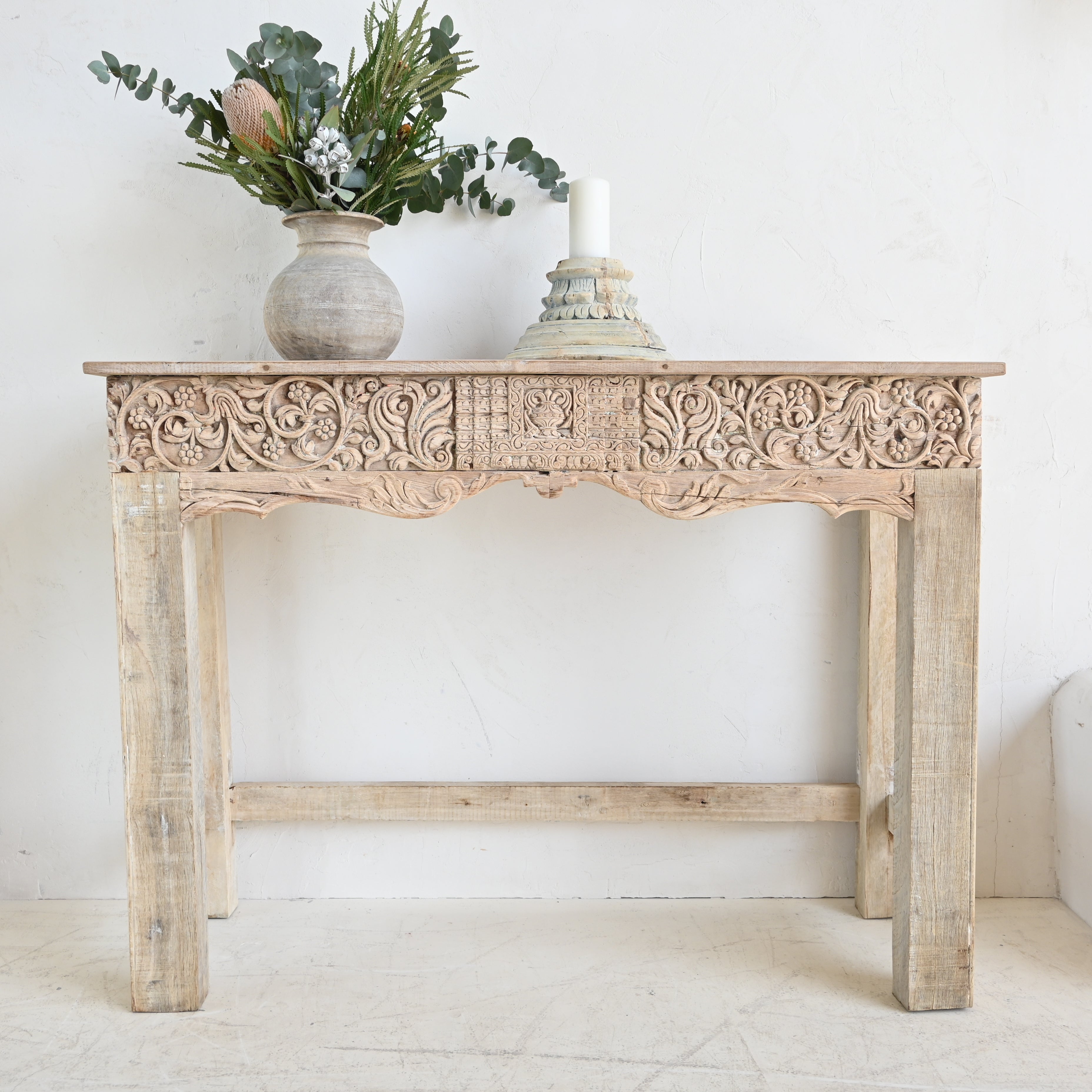 Vintage Indian Carved Console 302560