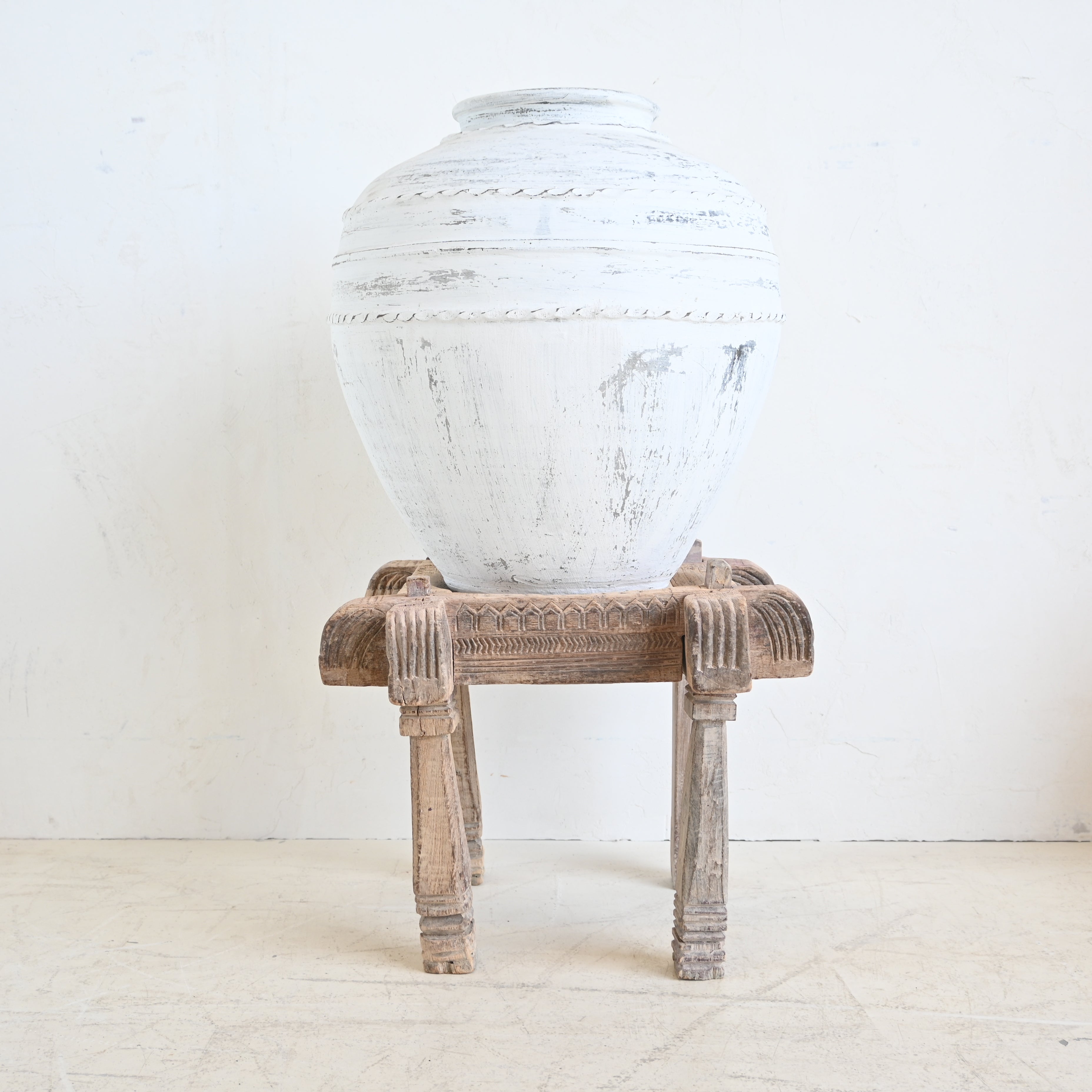 Timber square  stool/ Side Table 328972 B