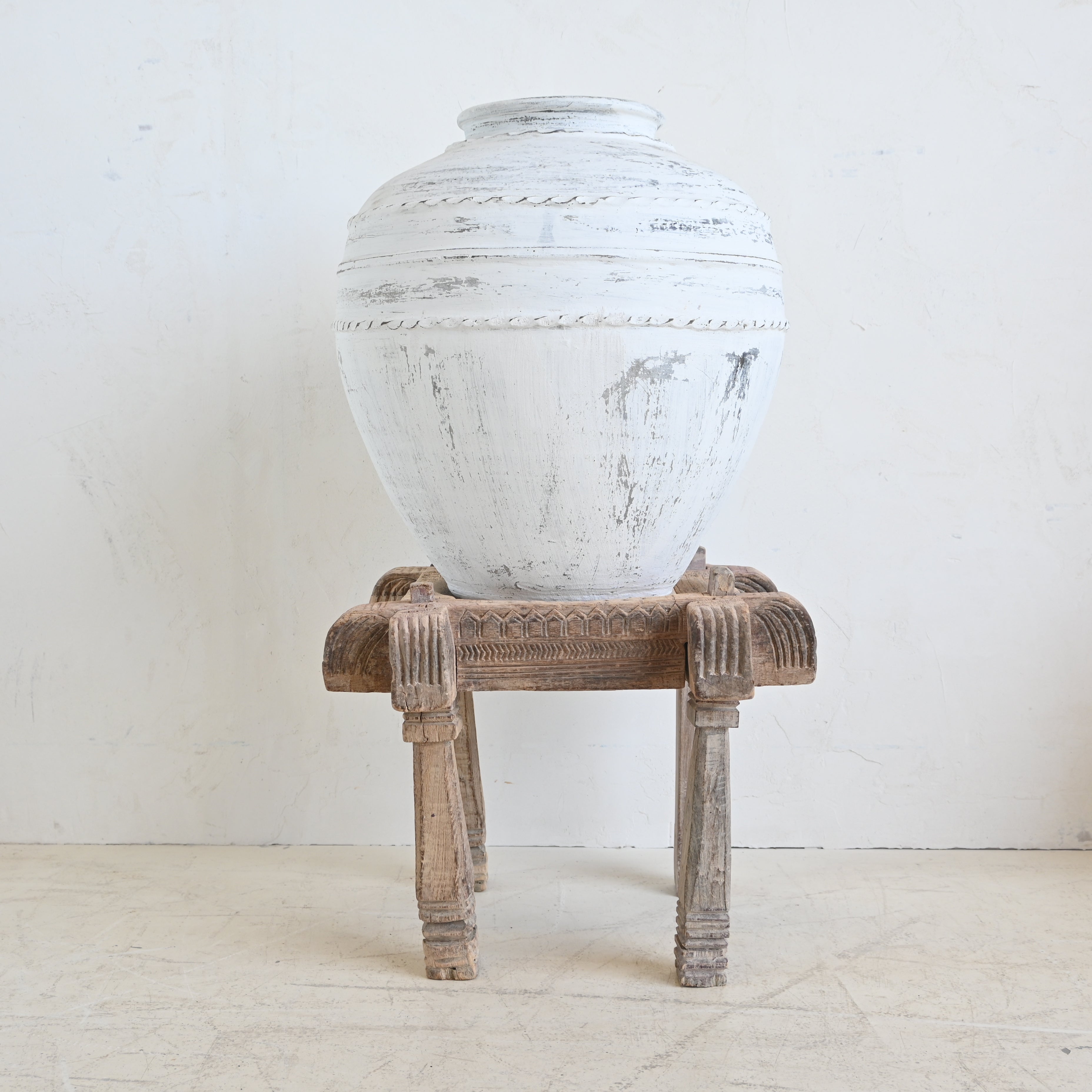 Timber square  stool/ Side Table 328972 B