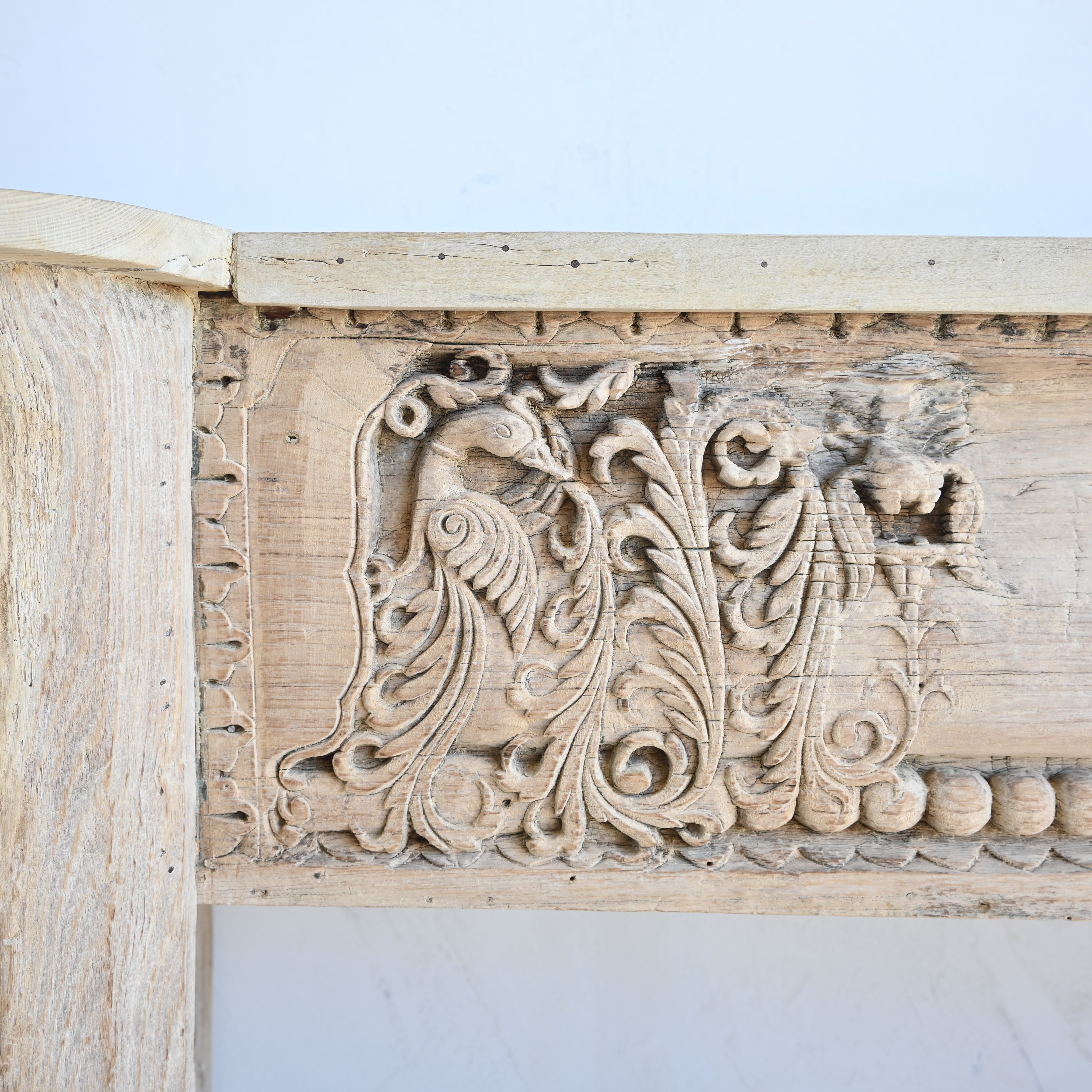 Vintage Indian Carved Console 328310