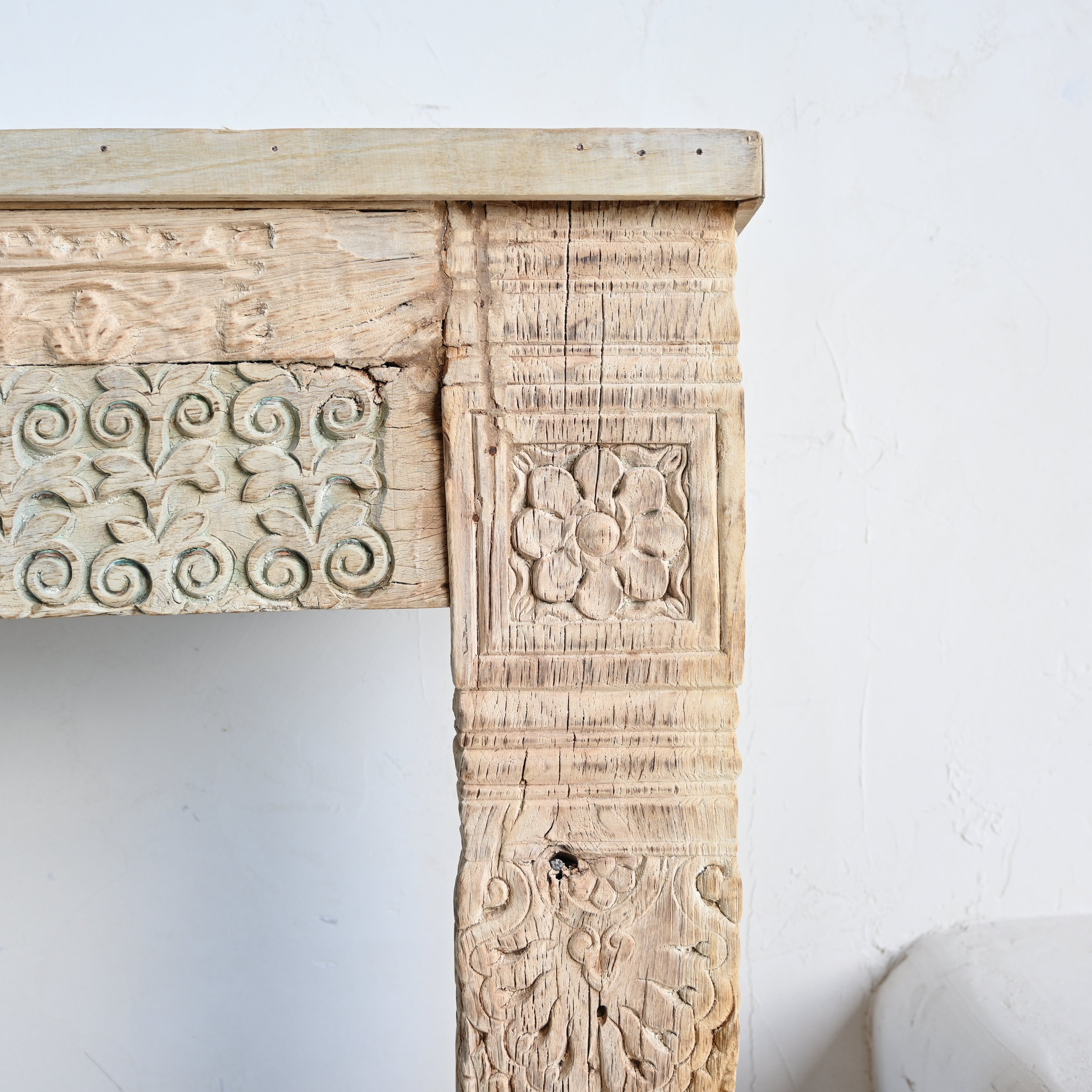 Vintage Indian Carved Console 300348