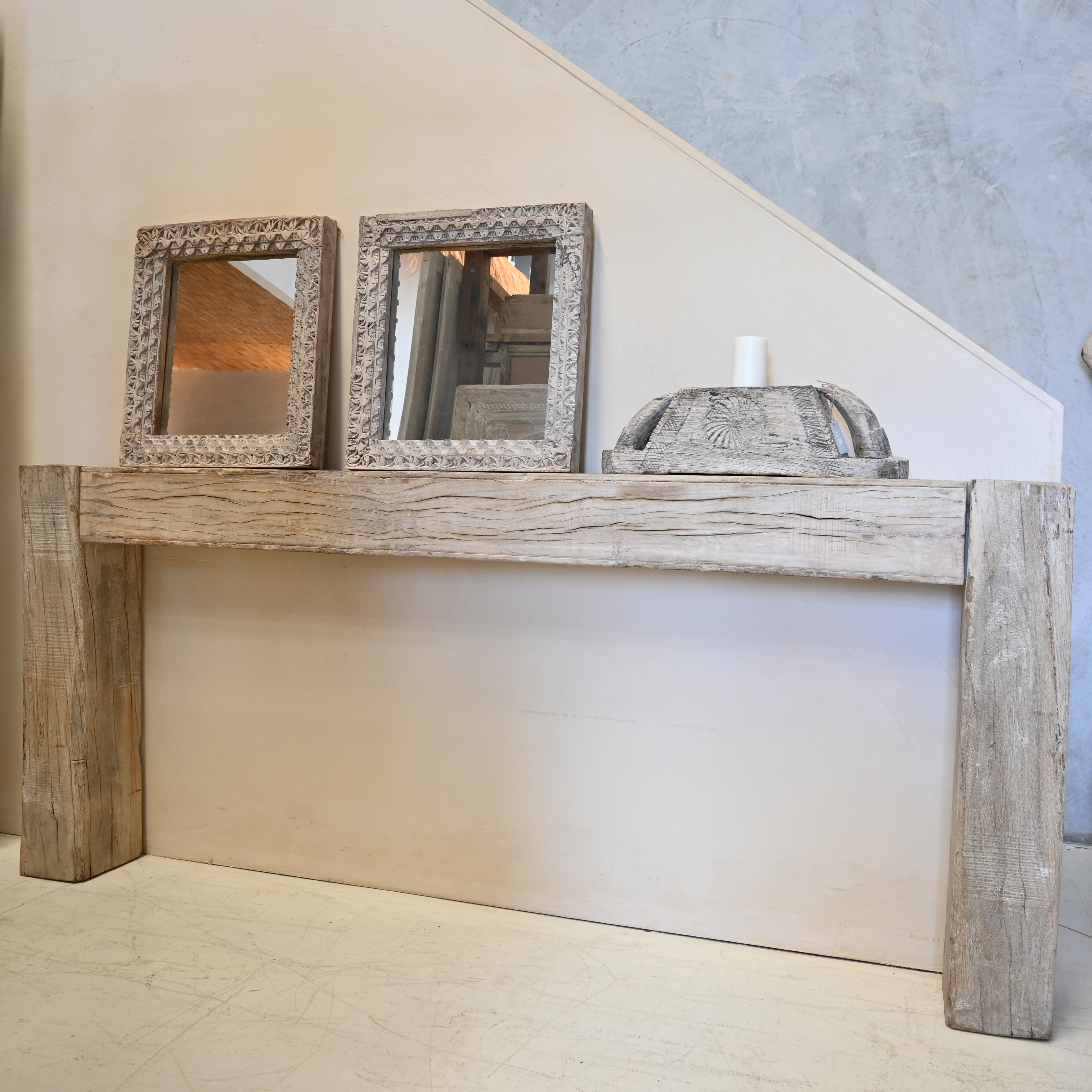 Vintage Indian Carved Console 316001