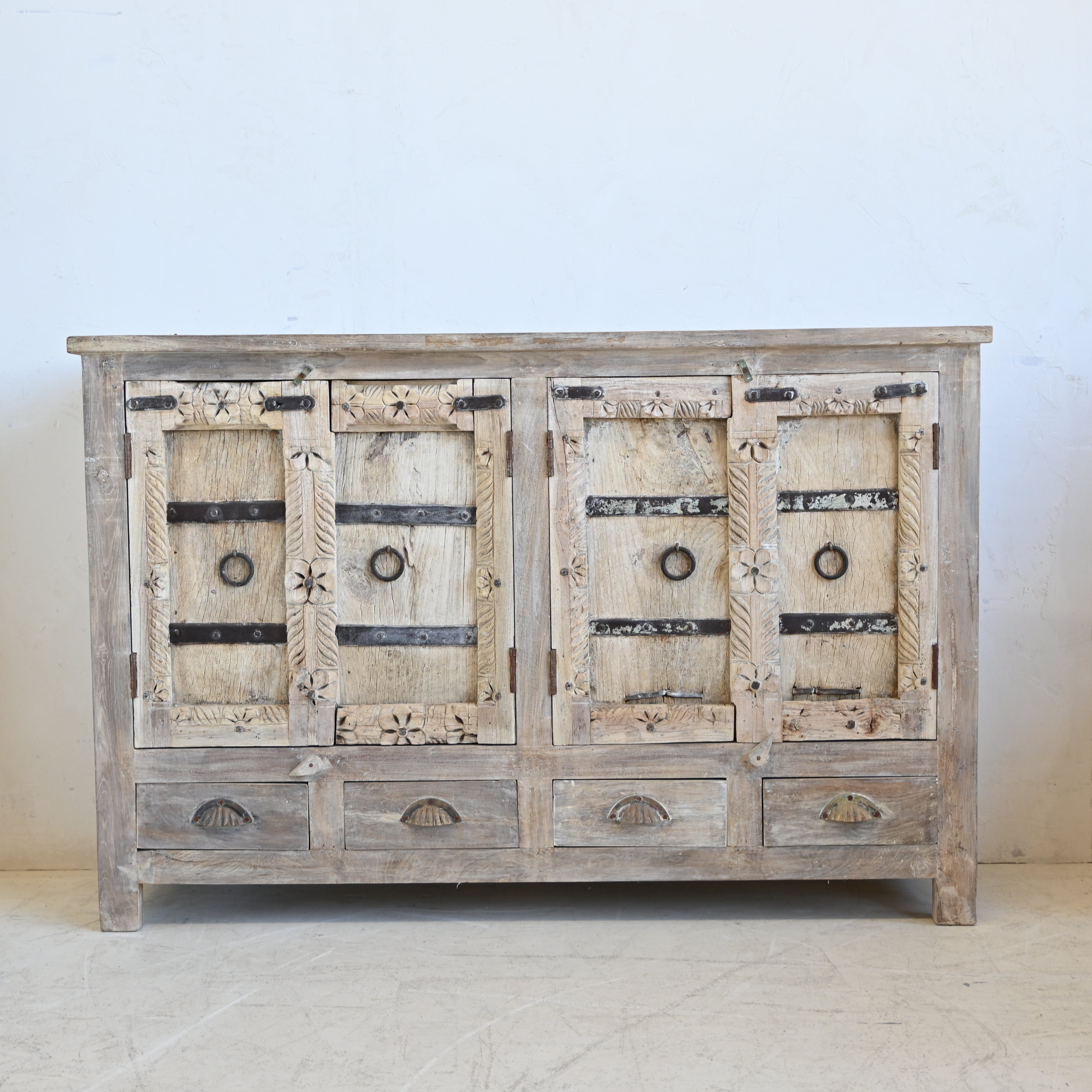 Indian vintage Reclaimed Timber Sideboard 323436