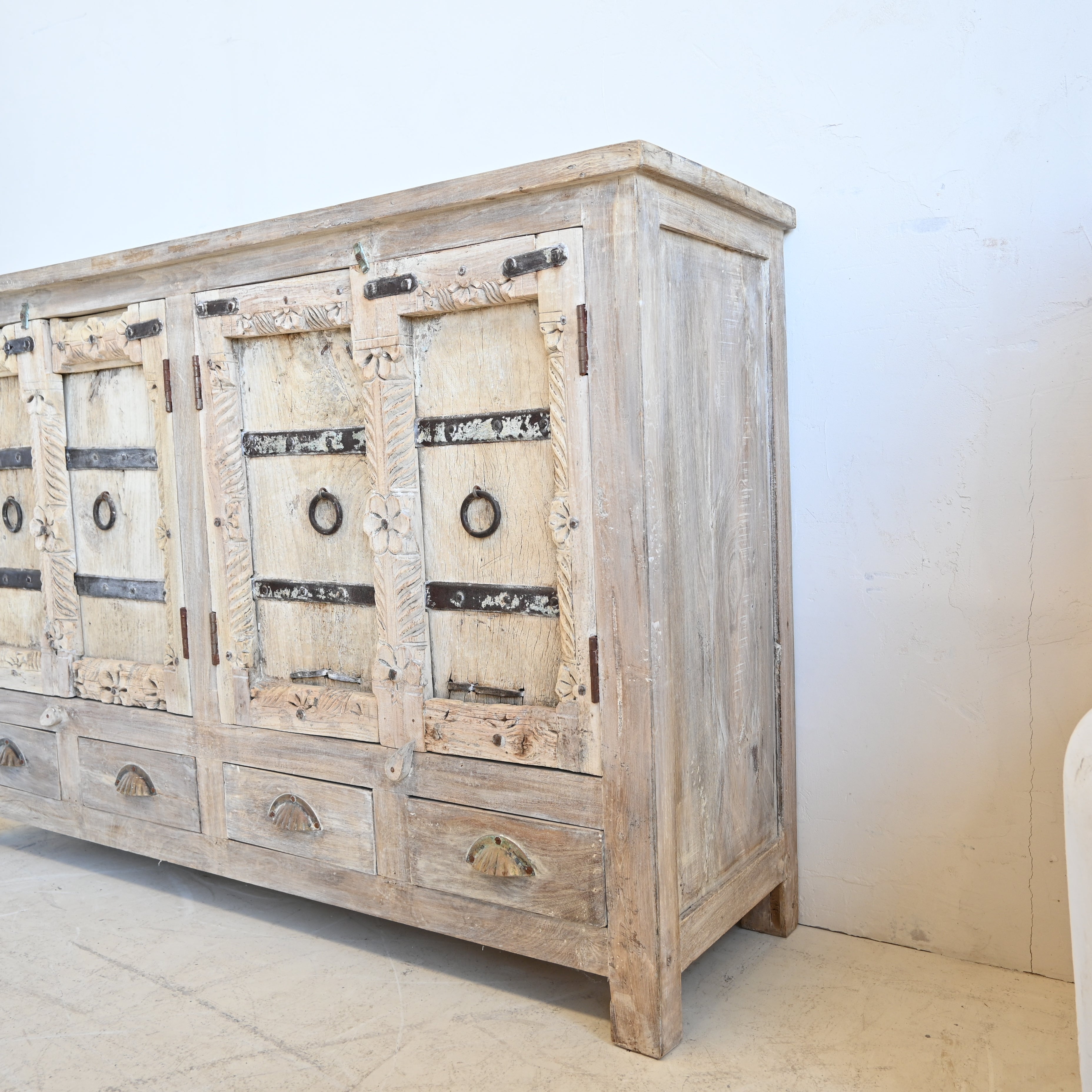 Indian vintage Reclaimed Timber Sideboard 323436