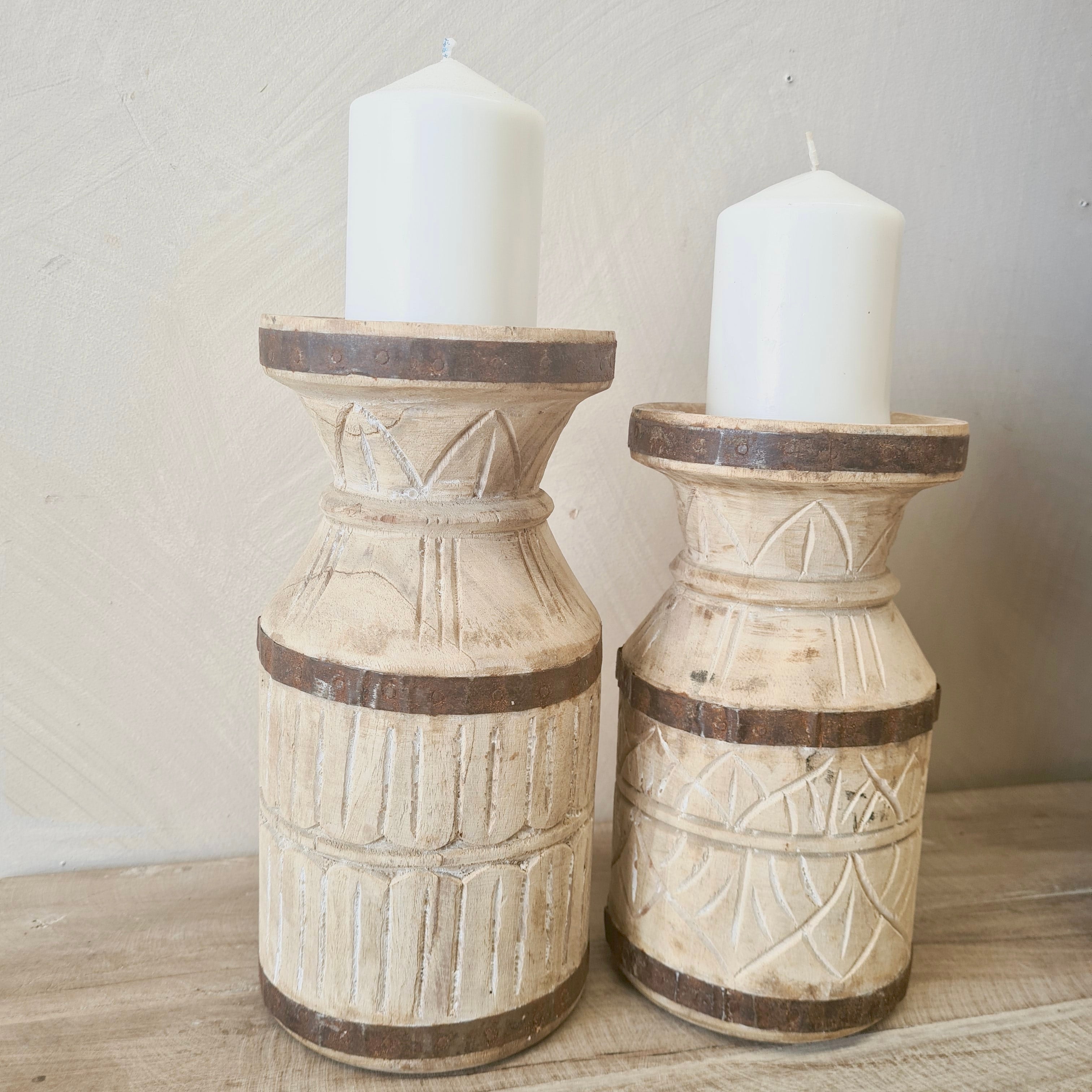 Indian Vintage candle holder 002