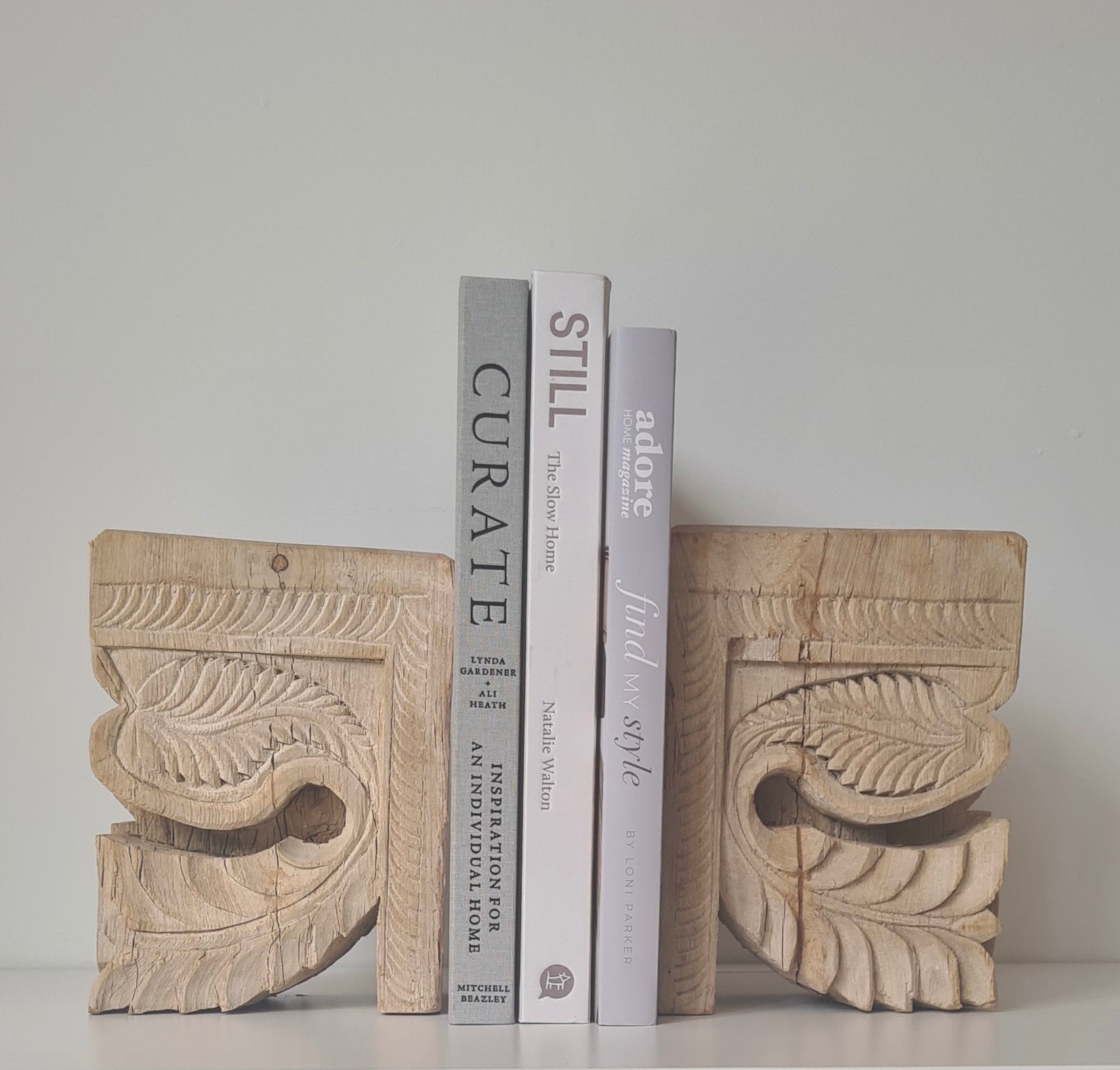 Indian Vintage candle holder/ bookends  218144