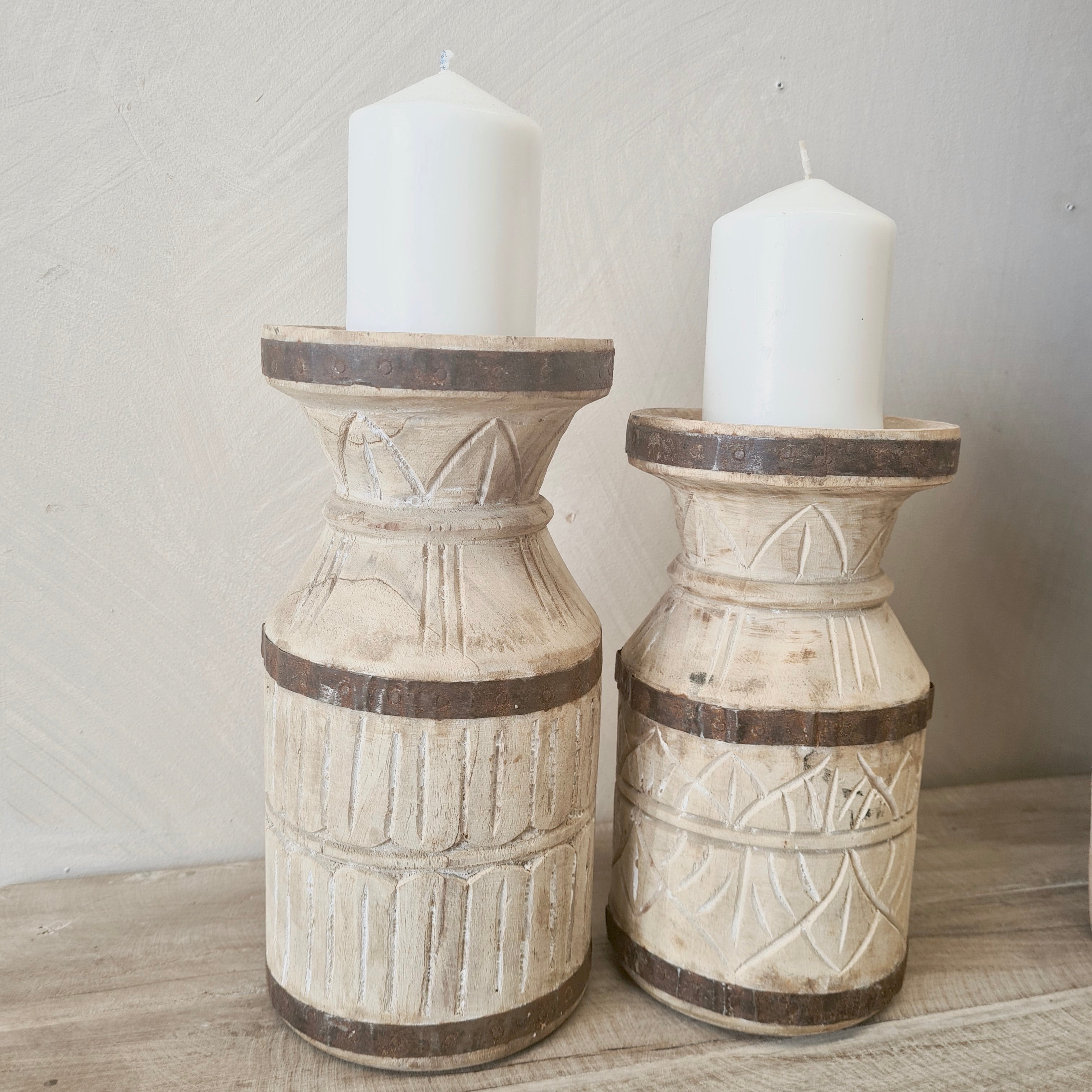 Indian Vintage candle holder 002