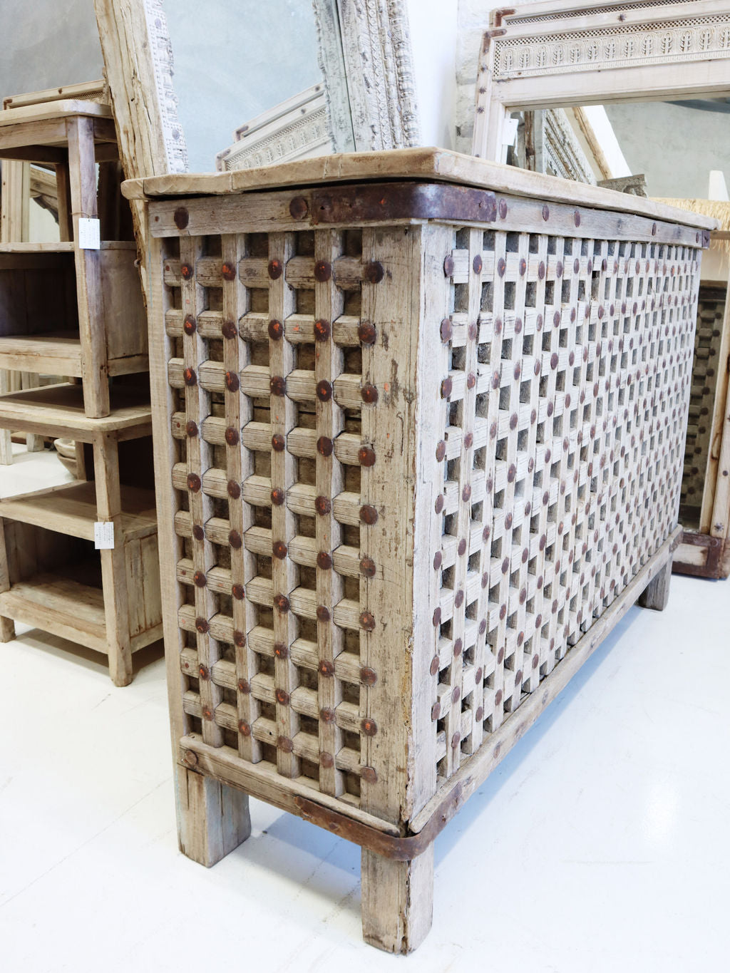 Vintage Indian Counter Console 218151