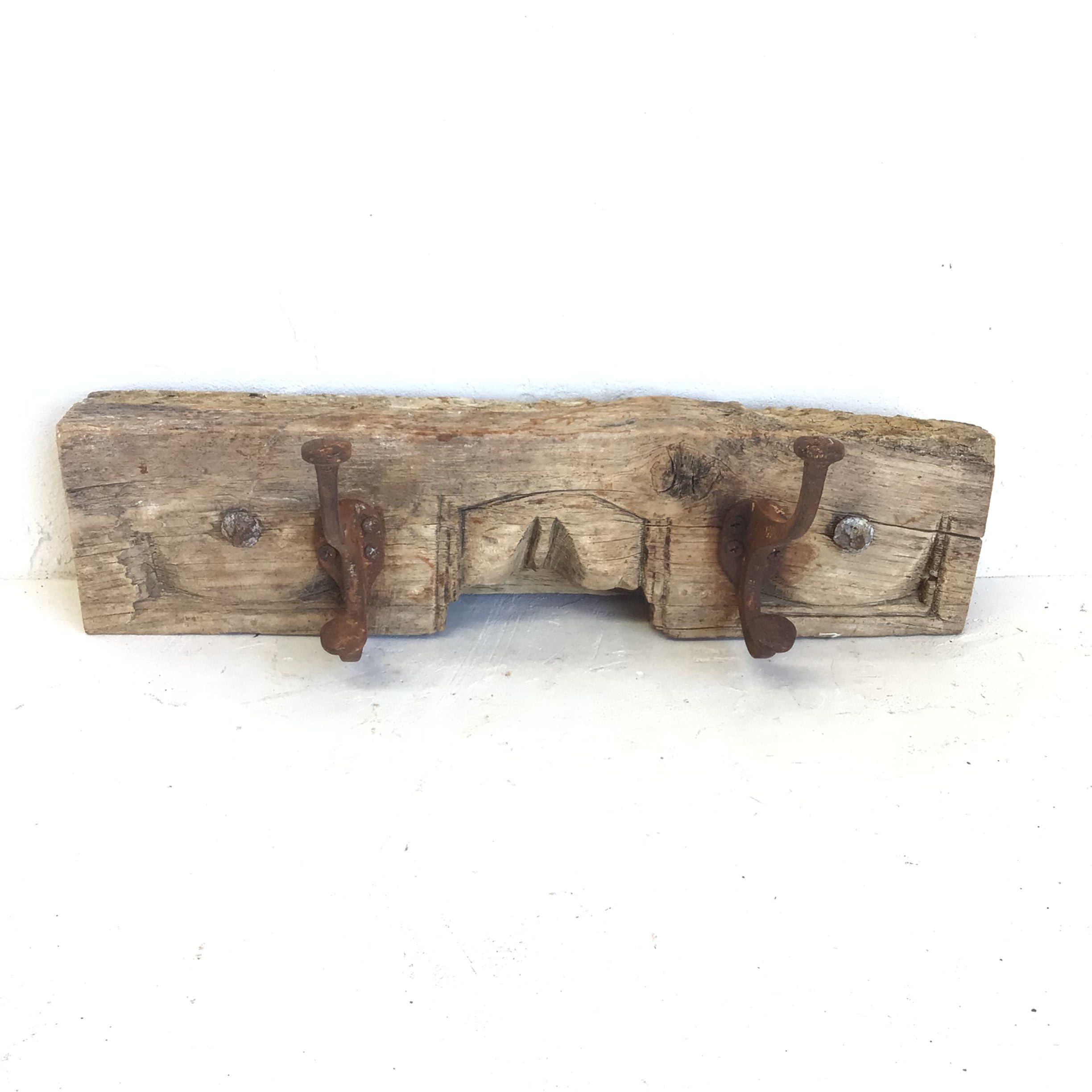 Indian Antique double wall hook 04