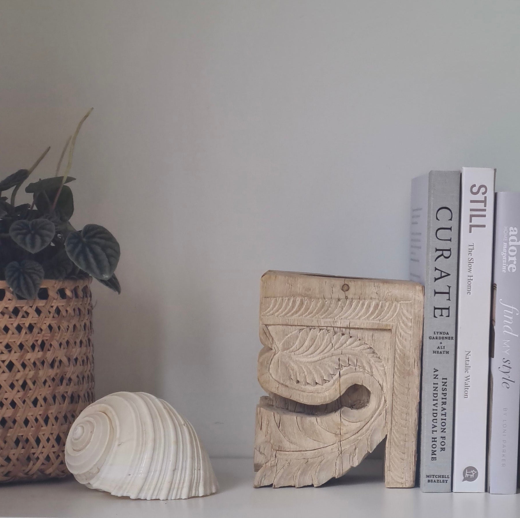 Indian Vintage candle holder/ bookends  218144