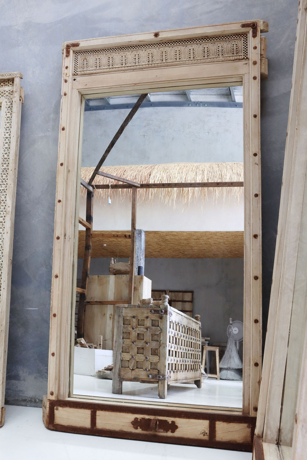 Vintage Indian Mirror 204856