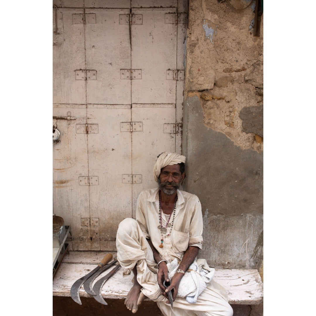 Mandvi Man Wall Print