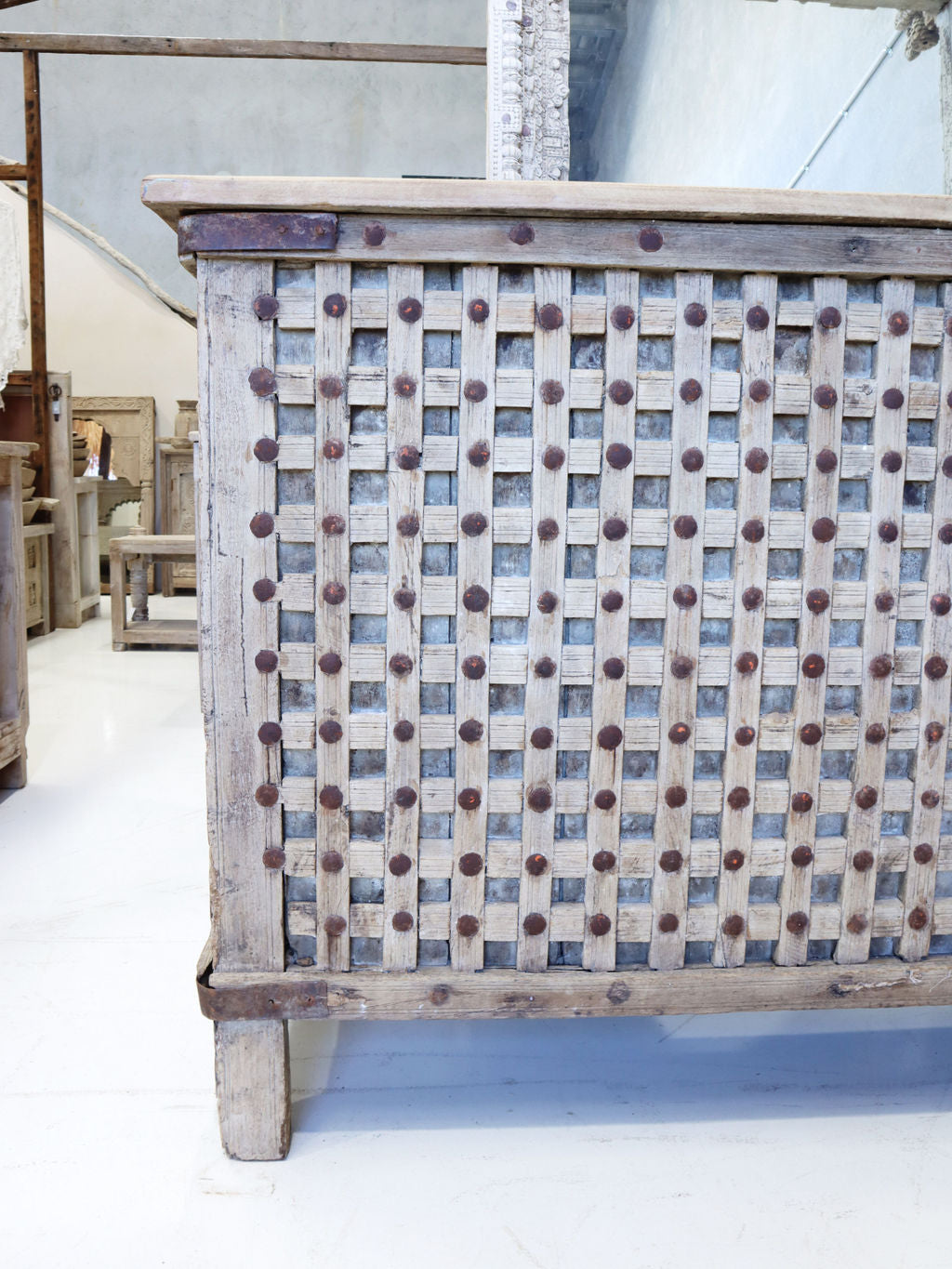 Vintage Indian Counter Console 218151