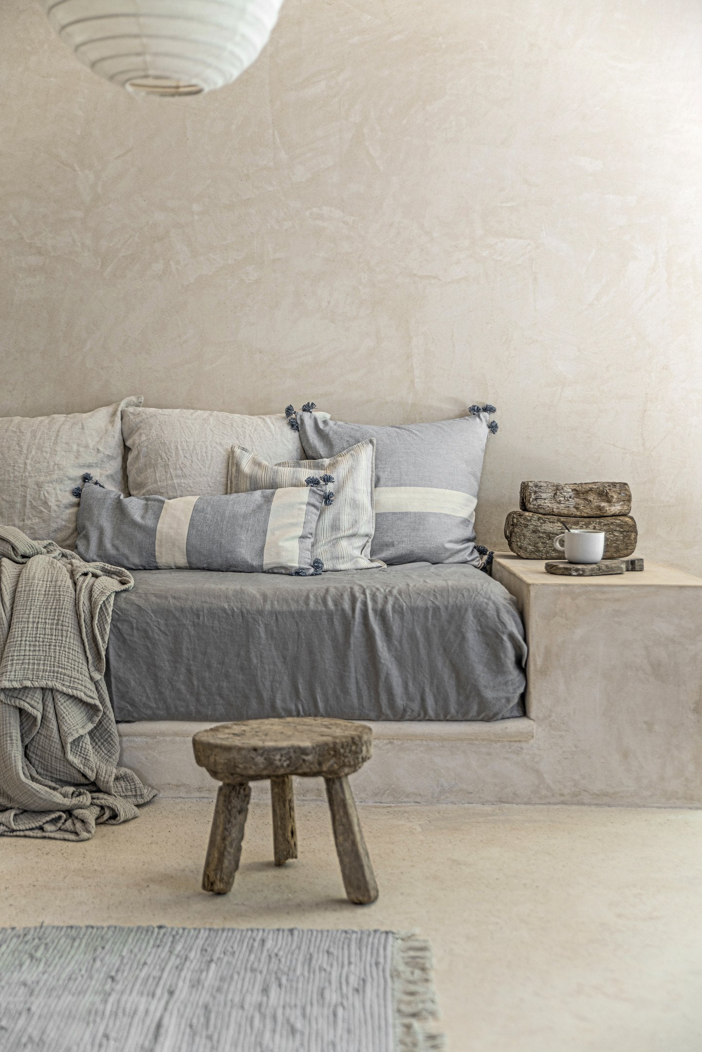 Laguna Cushion Faded Indigo 60 x 60