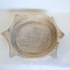 Vintage Indian Scalloped bowl