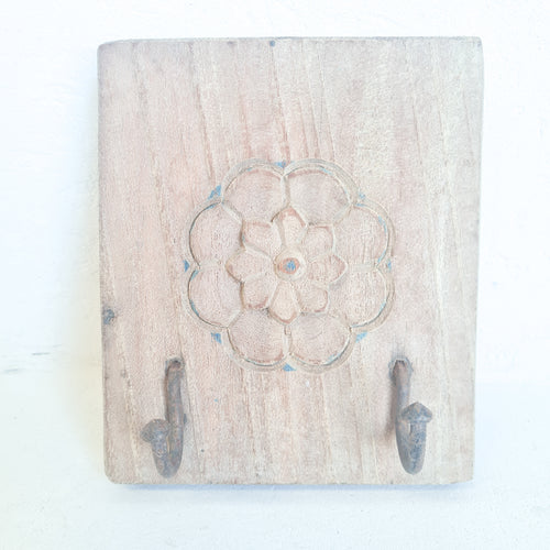 Vintage Indian flower hook -7