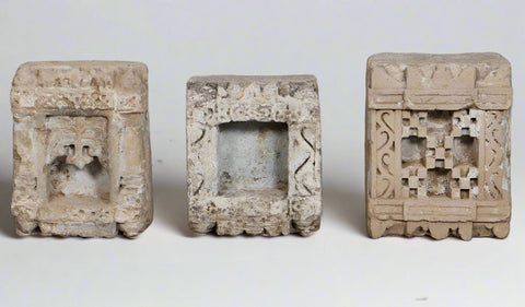 Indian Carved Candle stand 310958