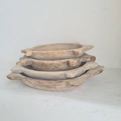 Vintage Indian Scalloped bowl