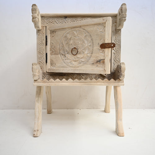 Indian Vintage  bedside table (Price is for pair) 257382