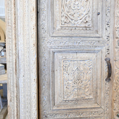 Antique Indian door  w/frame 269618