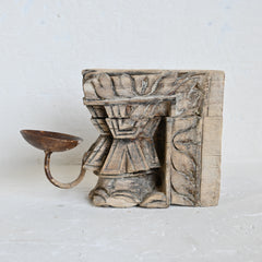PRANA  Wall mount Candle stand